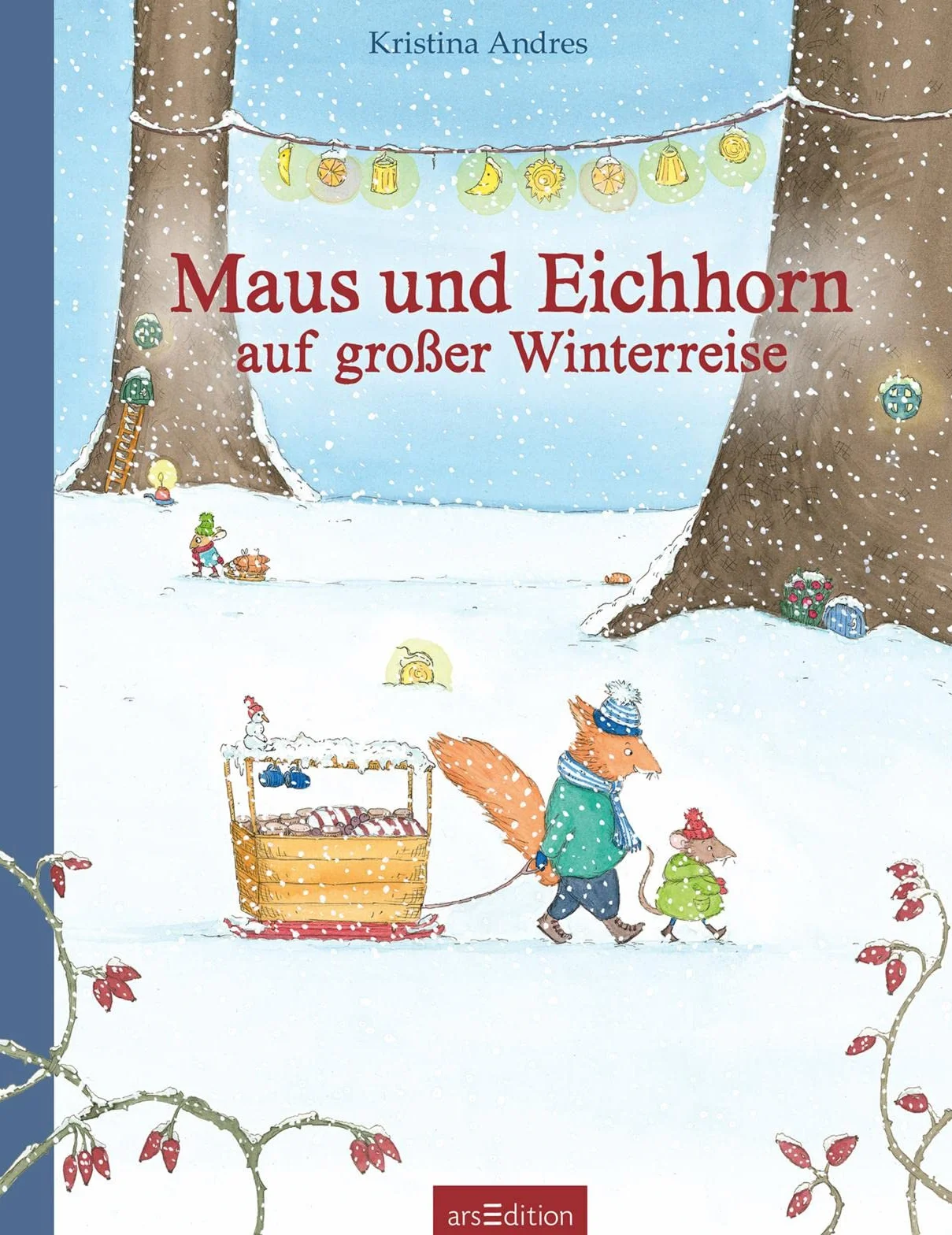 Maus und Eichhorn auf großer Winterreise