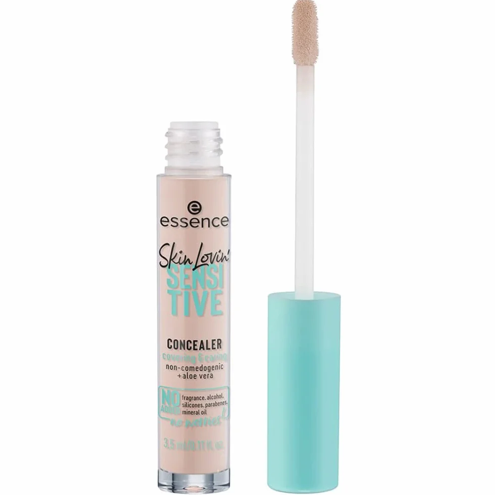 essence Korektor skin lovin' SENSITIVE, nawilżanie, łagodzenie, do wrażliwych oczu / skóry, naturalny (3.5ml)