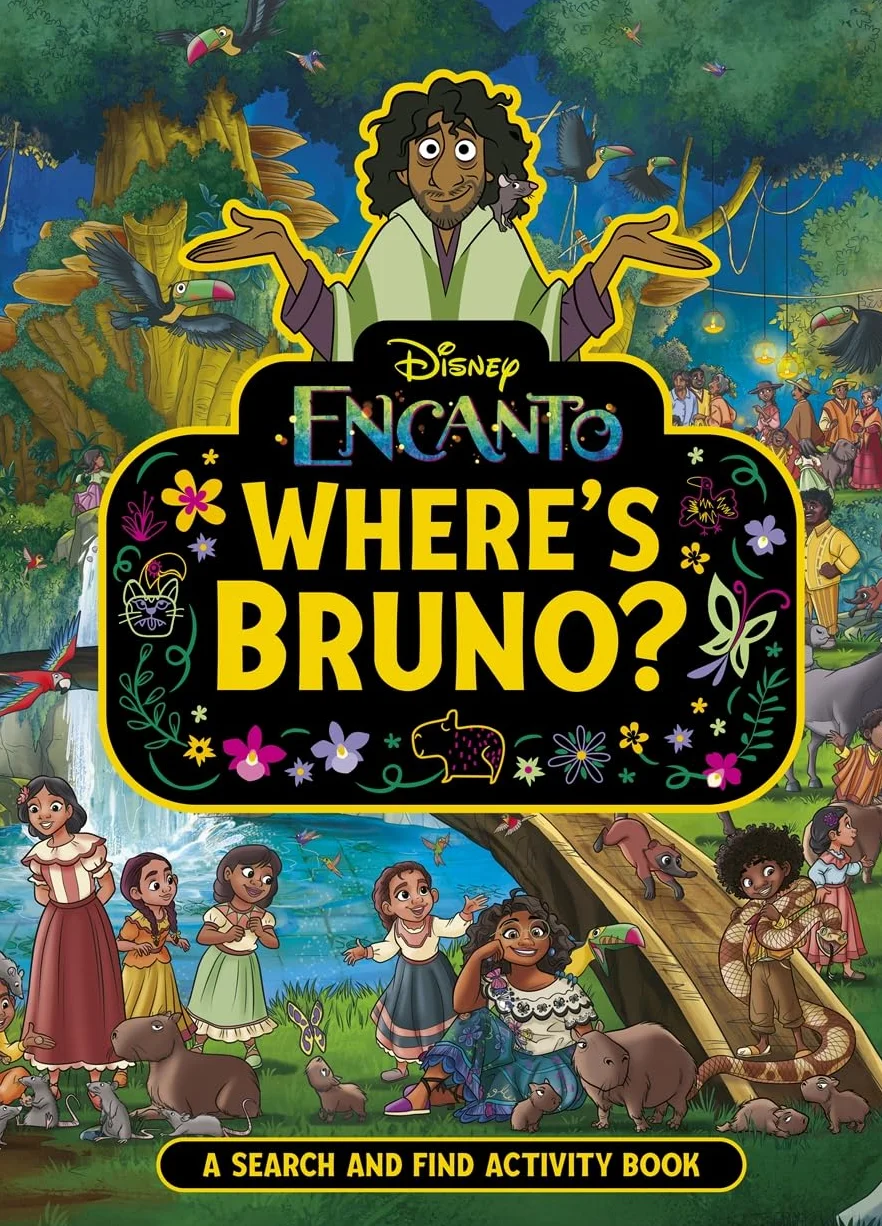 Where's Bruno?: A Disney Encanto Search and Find Activity Book