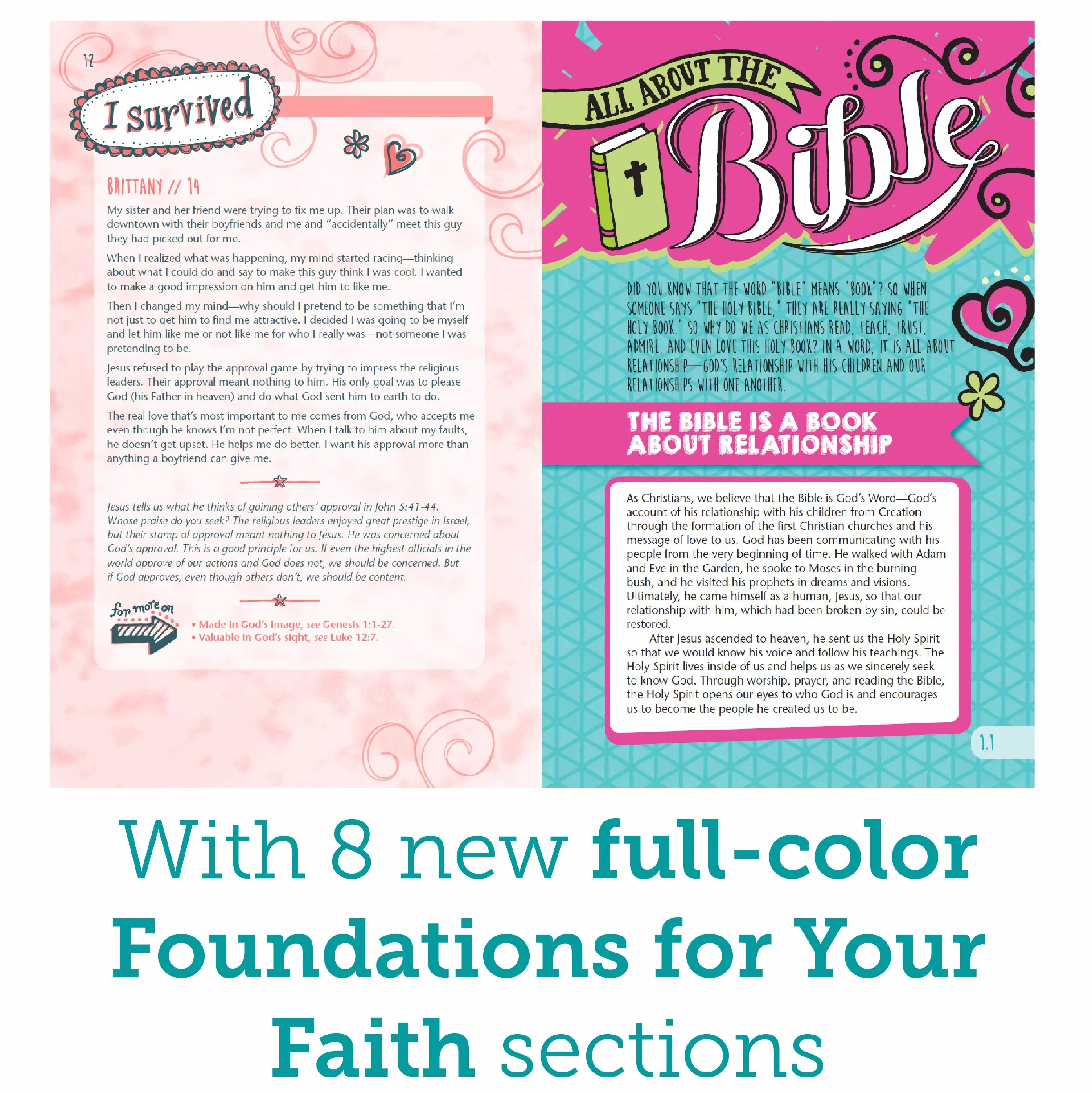 Girls Life Application Study Bible-NLT: New Living Translation