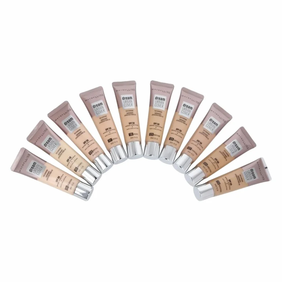 Maybelline Dream Urban Cover Full Coverage Foundation 30ml 111 Cool Ivory