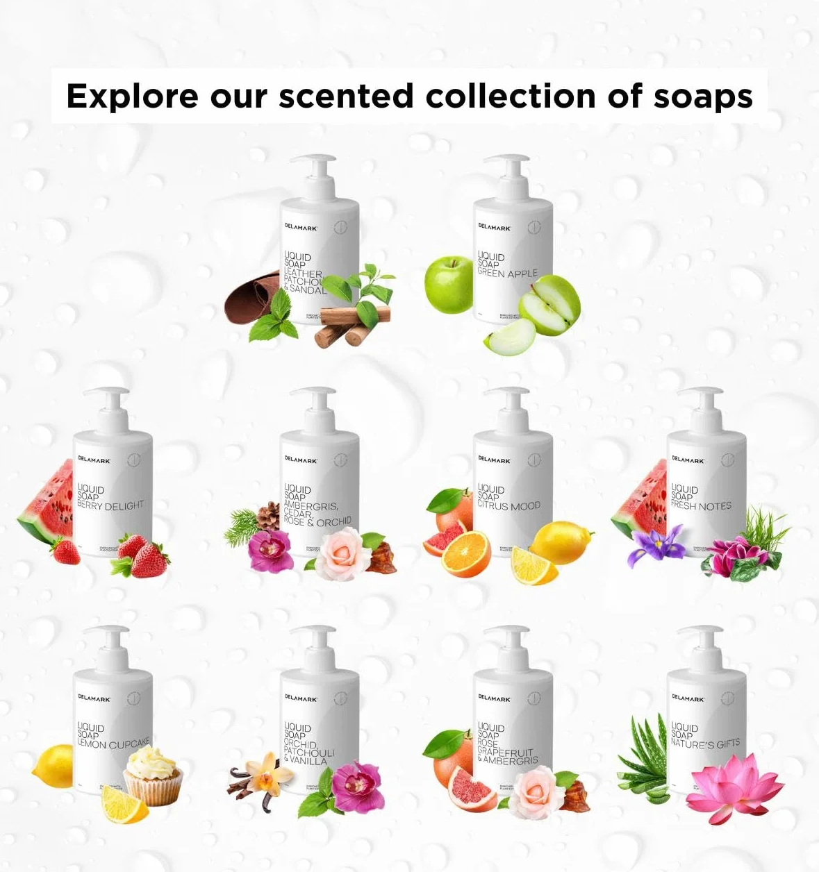 Płyn do mycia rąk i ciała, mydło w płynie z alantoiną Jagodowa rozkosz Liquid Hand and Body Soap, Berry Delight