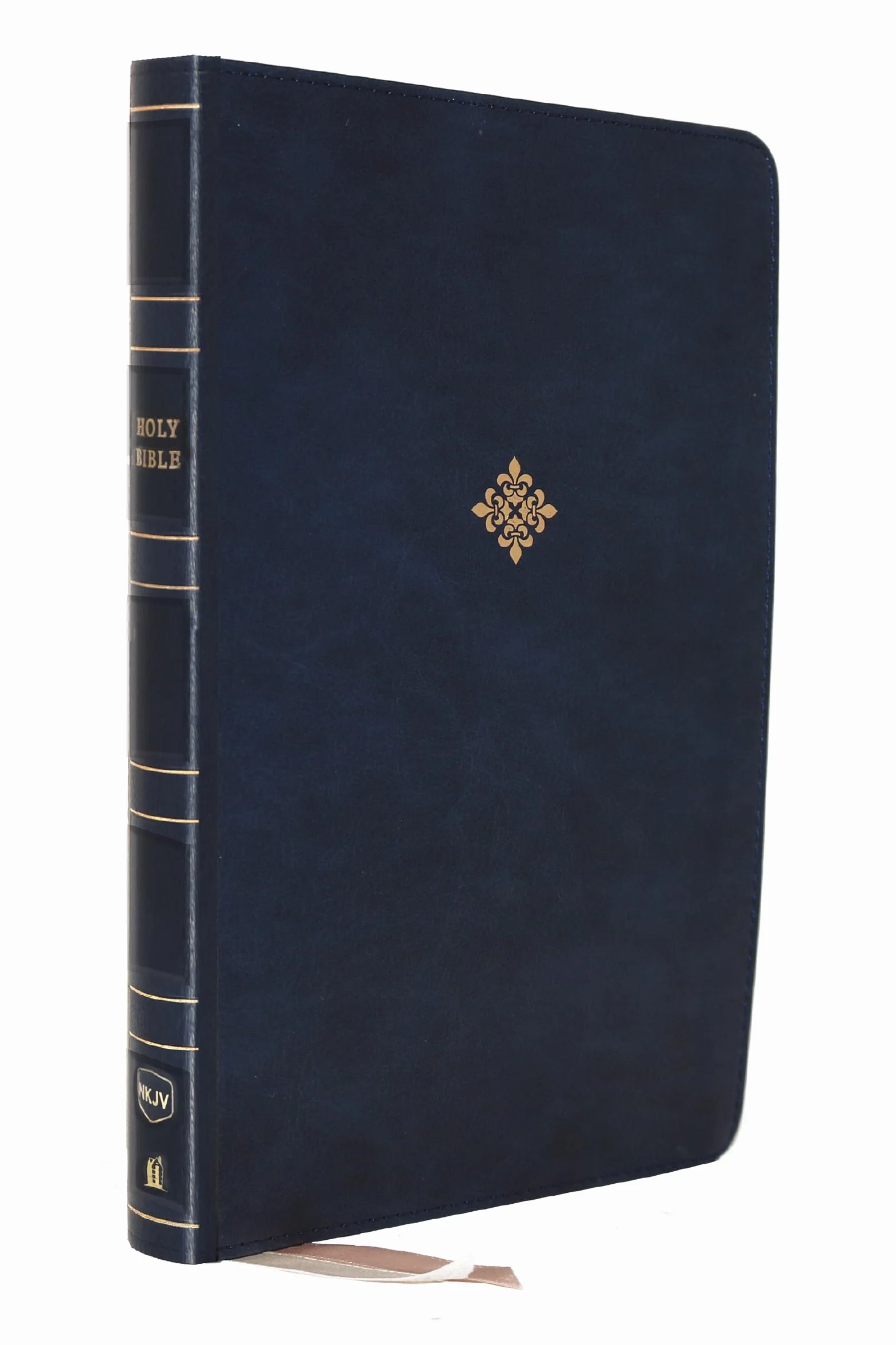 Nkjv, Thinline Bible, Large Print, Leathersoft, Blue, Comfort Print: Holy Bible, New King James Version