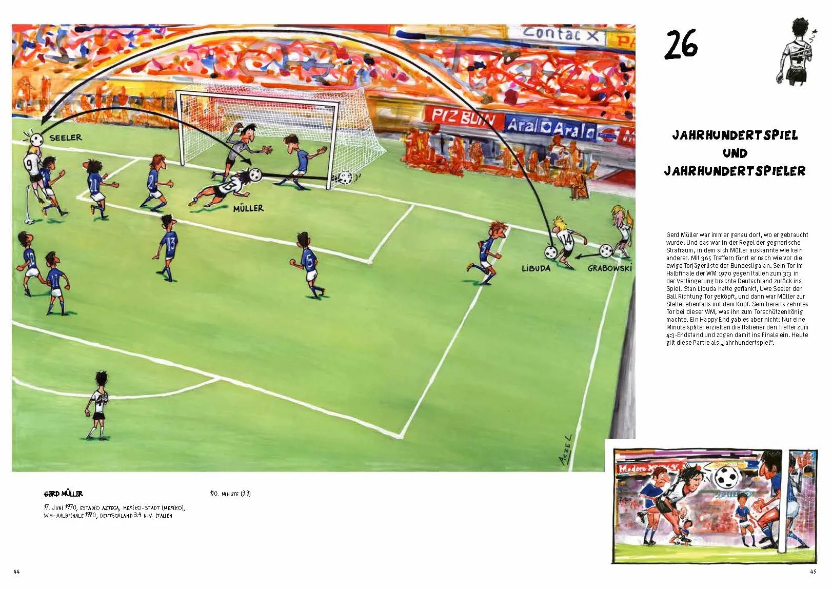 Tor für Deutschland!: Die tollsten Treffer unserer Nationalmannschaft. Die perfekte Einstimmung auf die Fußball-WM 2026 mit grandiosen Illustrationen