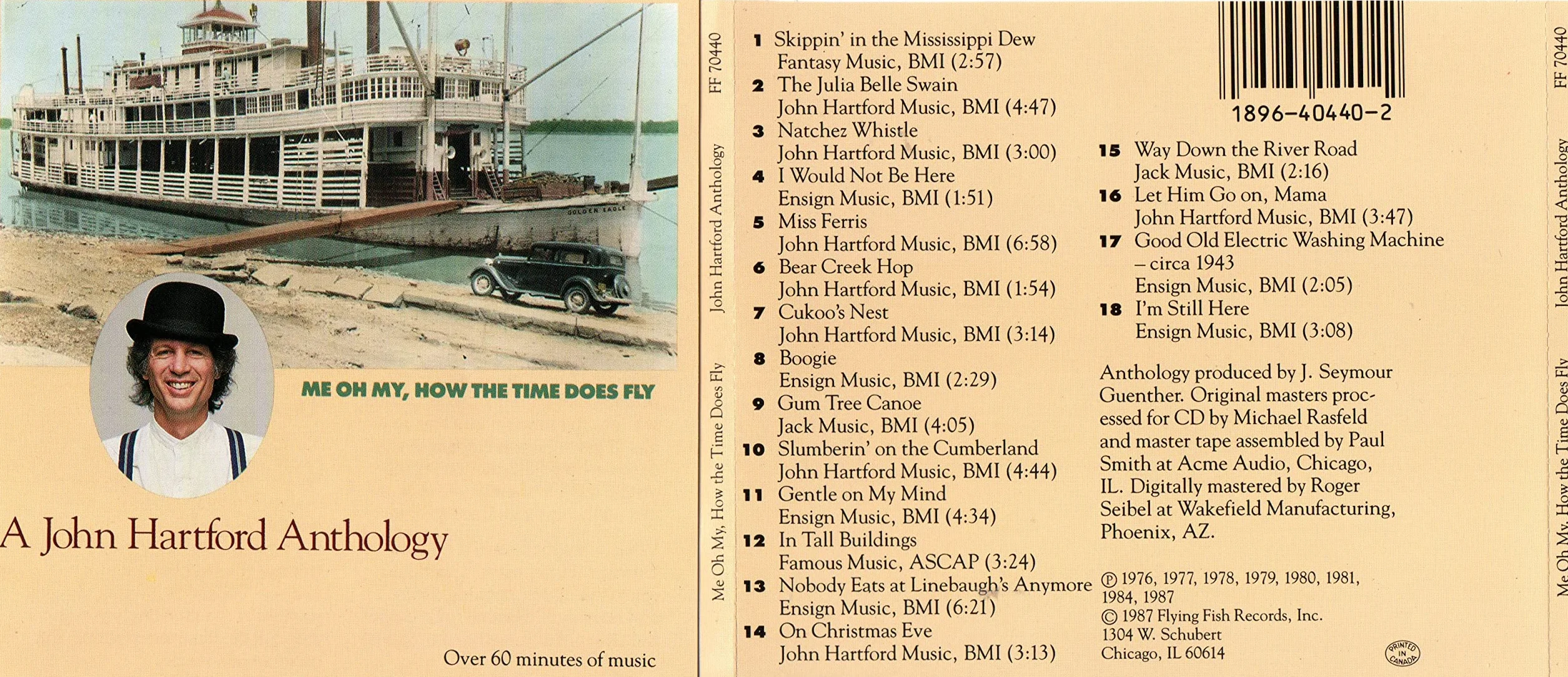 A John Hartford Anthology: Me Oh My How The Time Does Fly