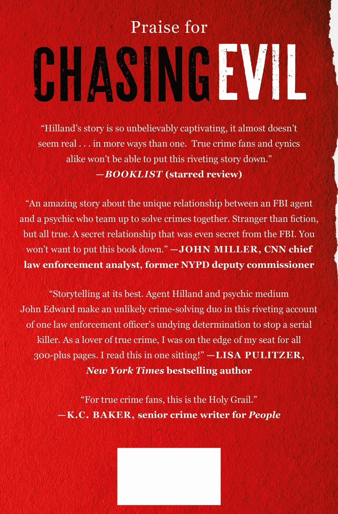 Chasing Evil: Shocking Crimes, Supernatural Forces, and an FBI Agent's Search for Hope and Justice