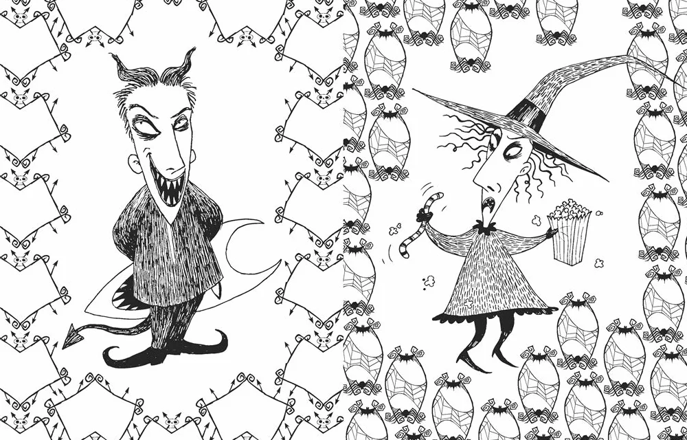 Disney Tim Burton's The Nightmare Before Christmas Colouring Book
