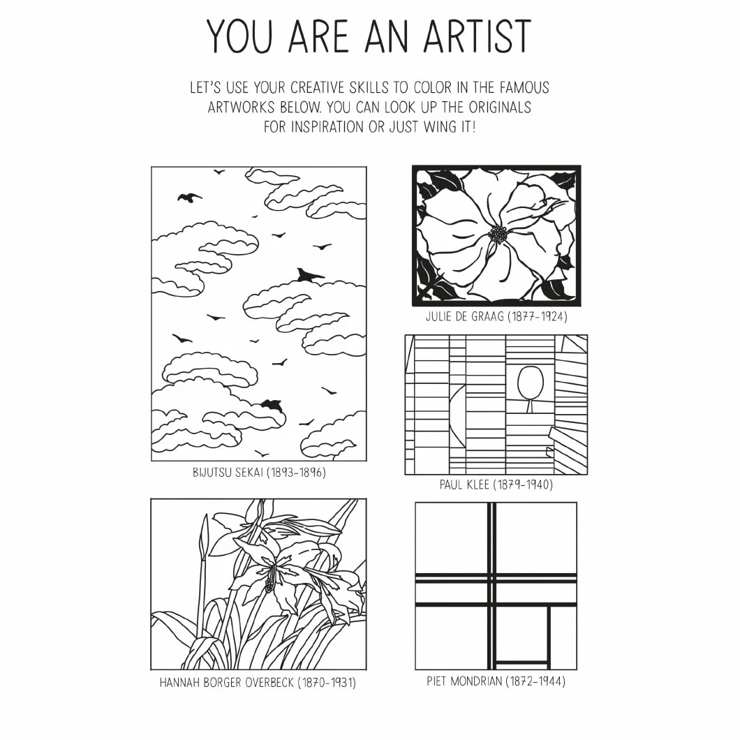 Out of Your Mind: A Journal and Coloring Book to Distract Your Anxious Mind: 1