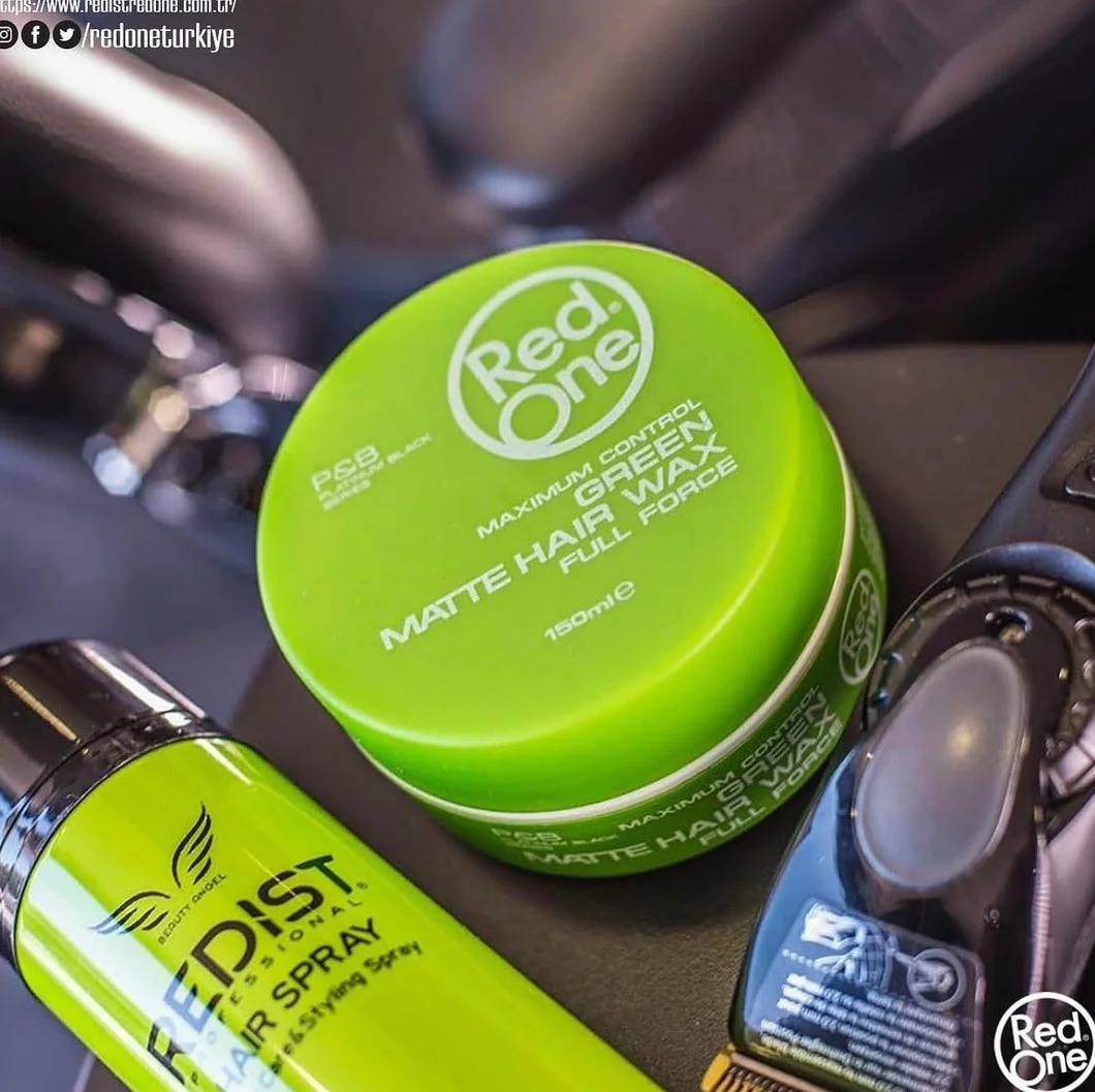 RedOne, Matte Hair Wax, Green 150 ml