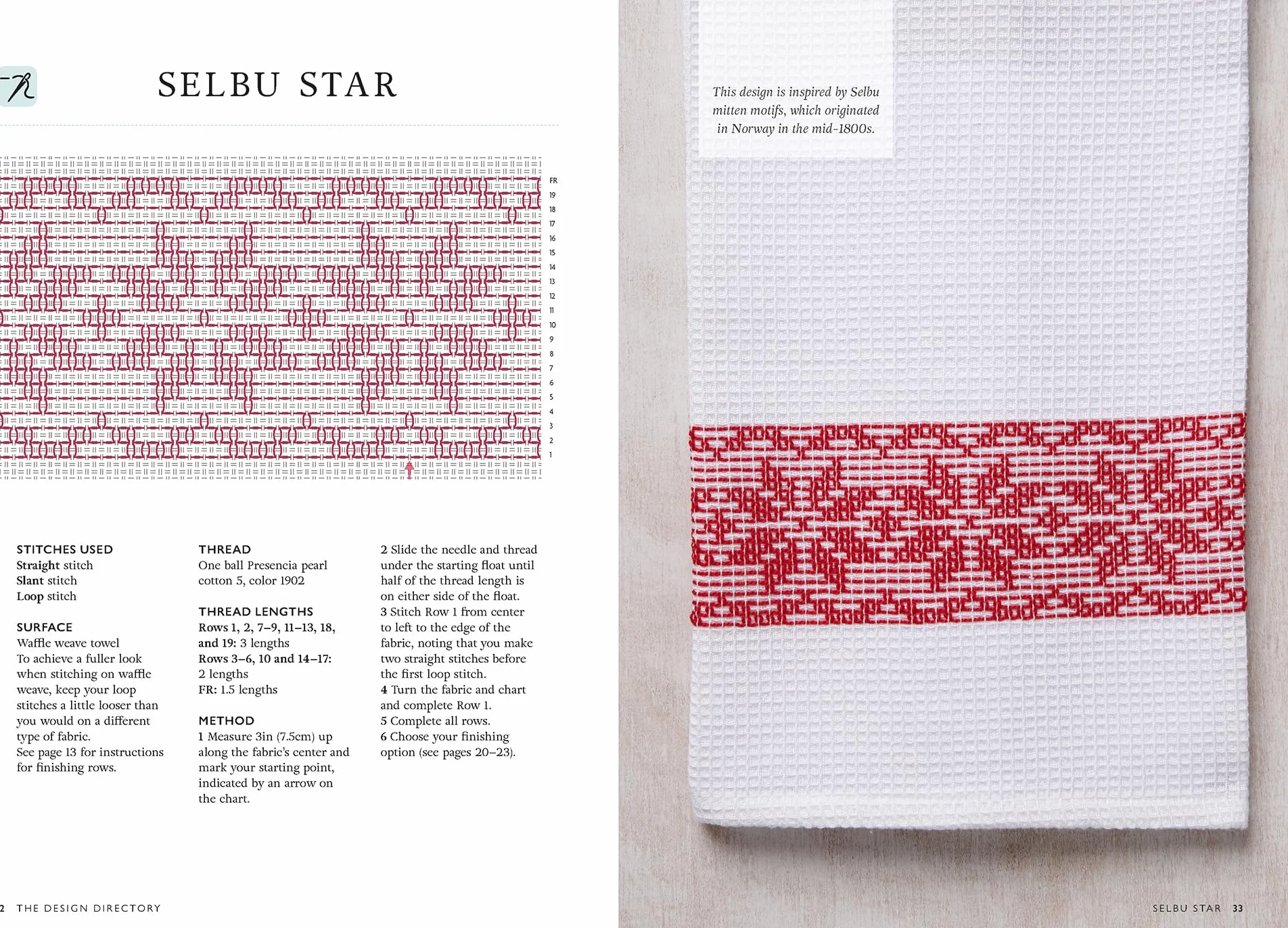 Swedish Weaving Pattern Directory: 50 Huck Embroidery Designs for the Modern Needlecrafter