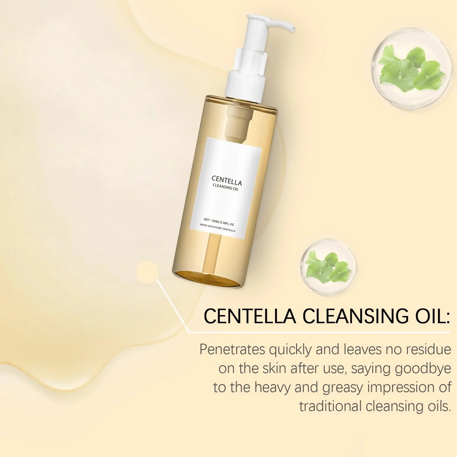 Centella olejek do czyszczenia – lekki środek do usuwania makijażu (1 szt.)