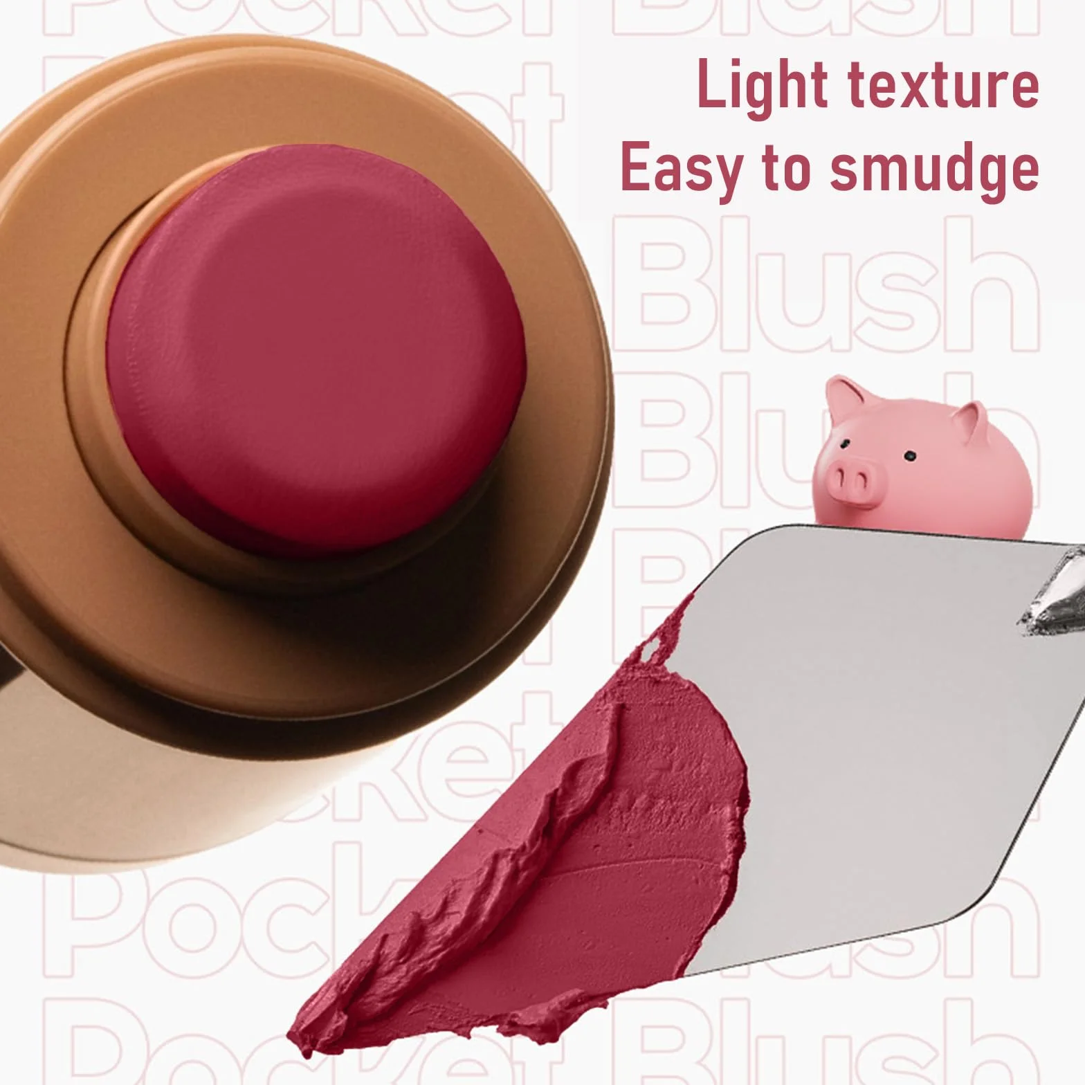 Pocket Blush Stick – matowy, gładki, intensywny kolor, kremowy róż, do policzków i ust – naturalne i świecące wykończenie, długi czas noszenia, dla kobiet i dziewcząt (05 Sleep Girl, 1 szt.)