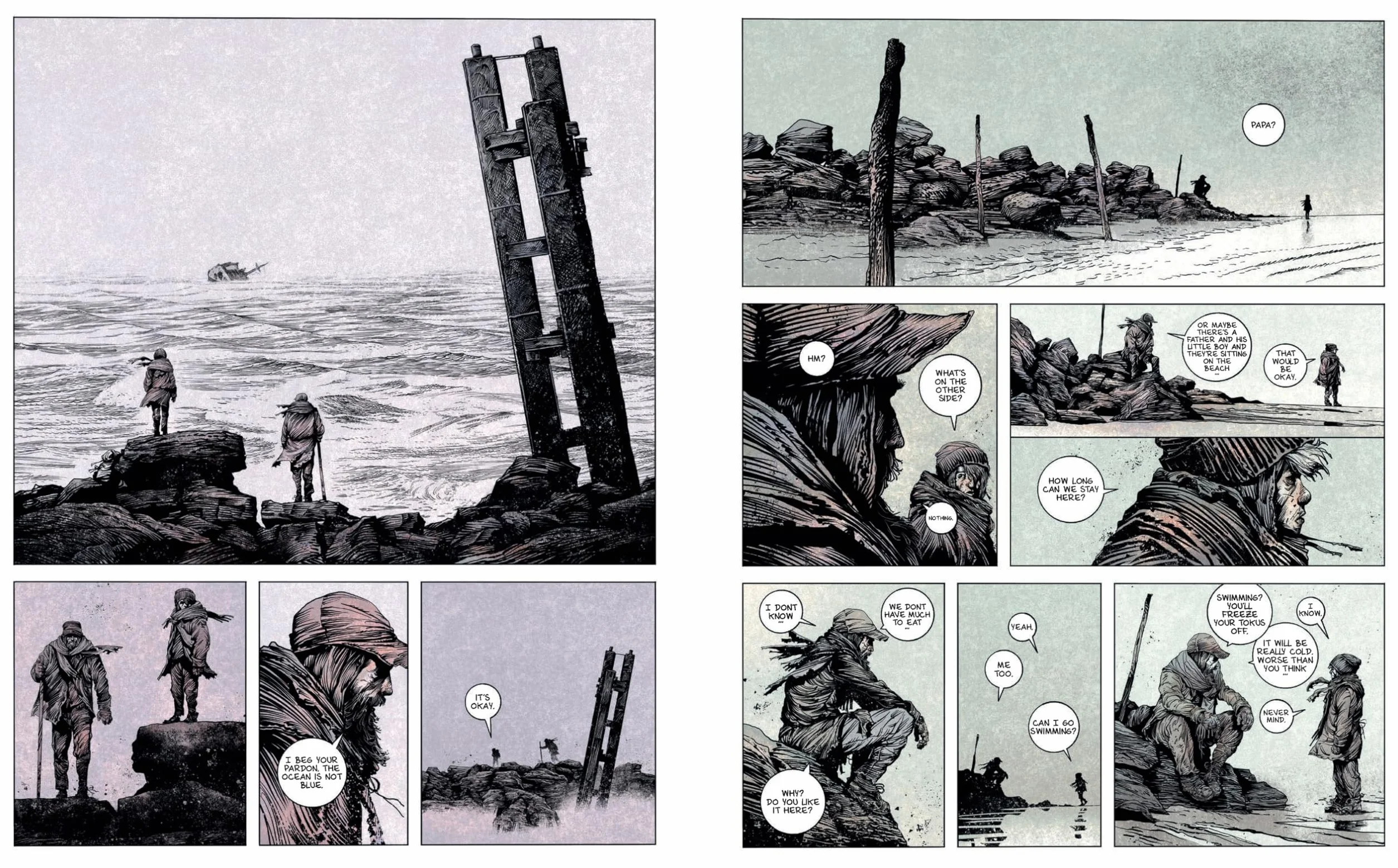 The Road: A Graphic Novel Adaptation