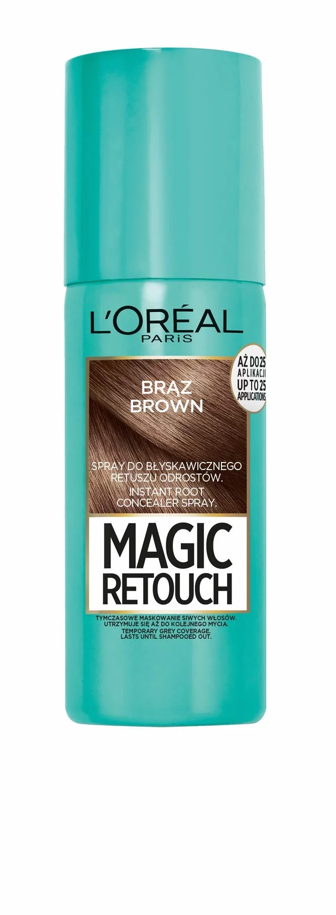 L'Oréal Paris Magic Retouch spray do retuszu odrostów Brąz