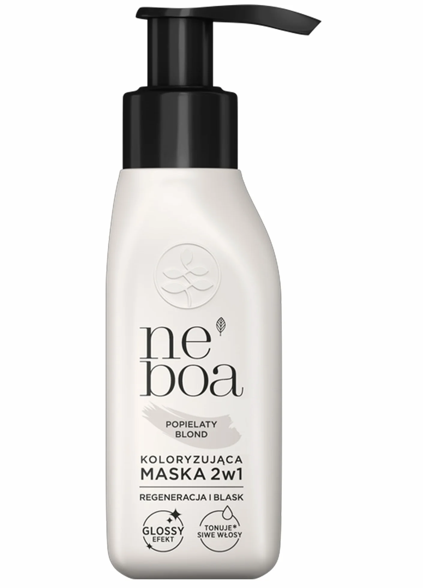 Neboa maska koloryzującą 2w1 Jasny Popielaty Blond 100 ml TONER DO WŁOSÓW