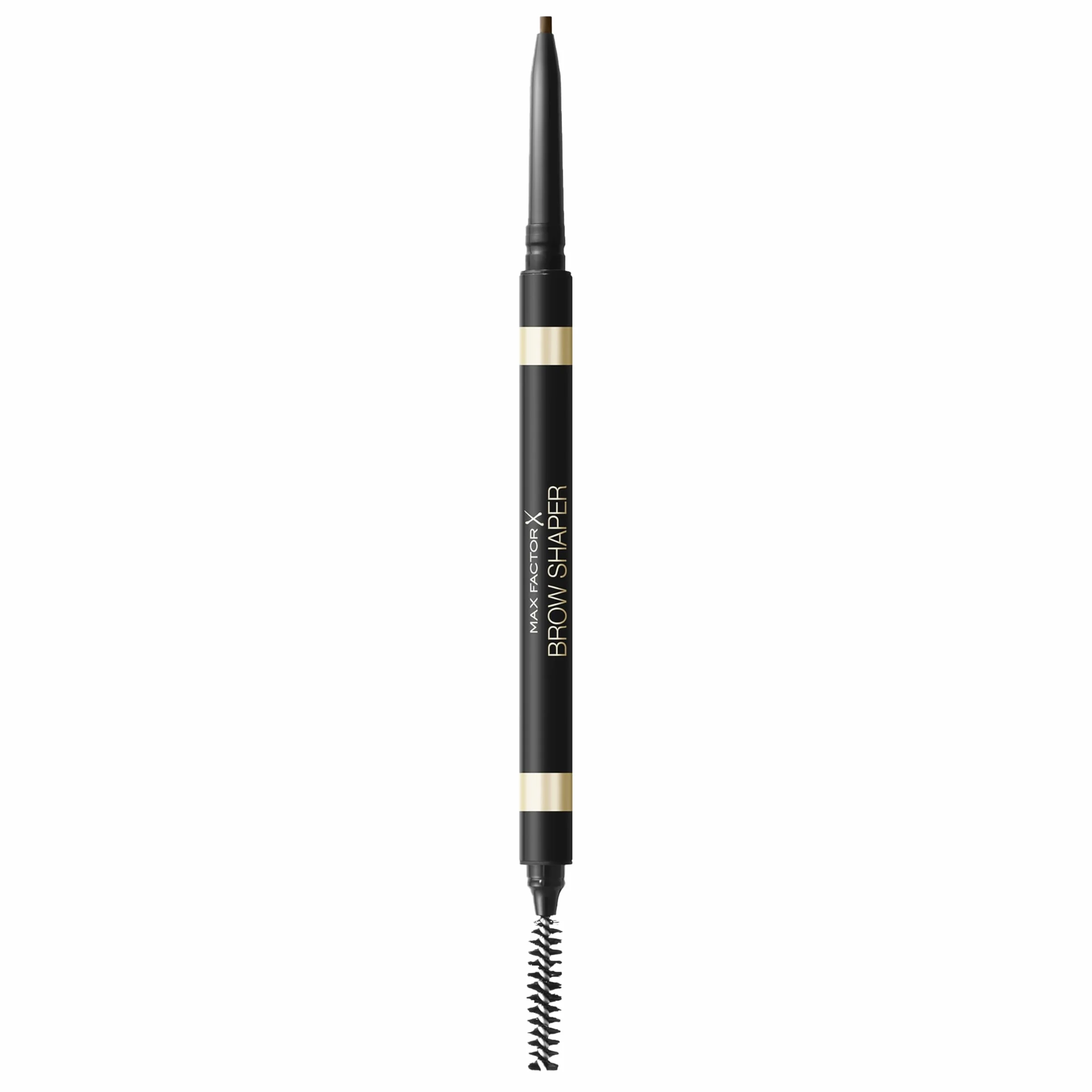 Max Factor Brow Shaper automatyczna kredka do brwi ze szczoteczką, podkreśla i wypełnia brwi, nr 30 – Deep Brown