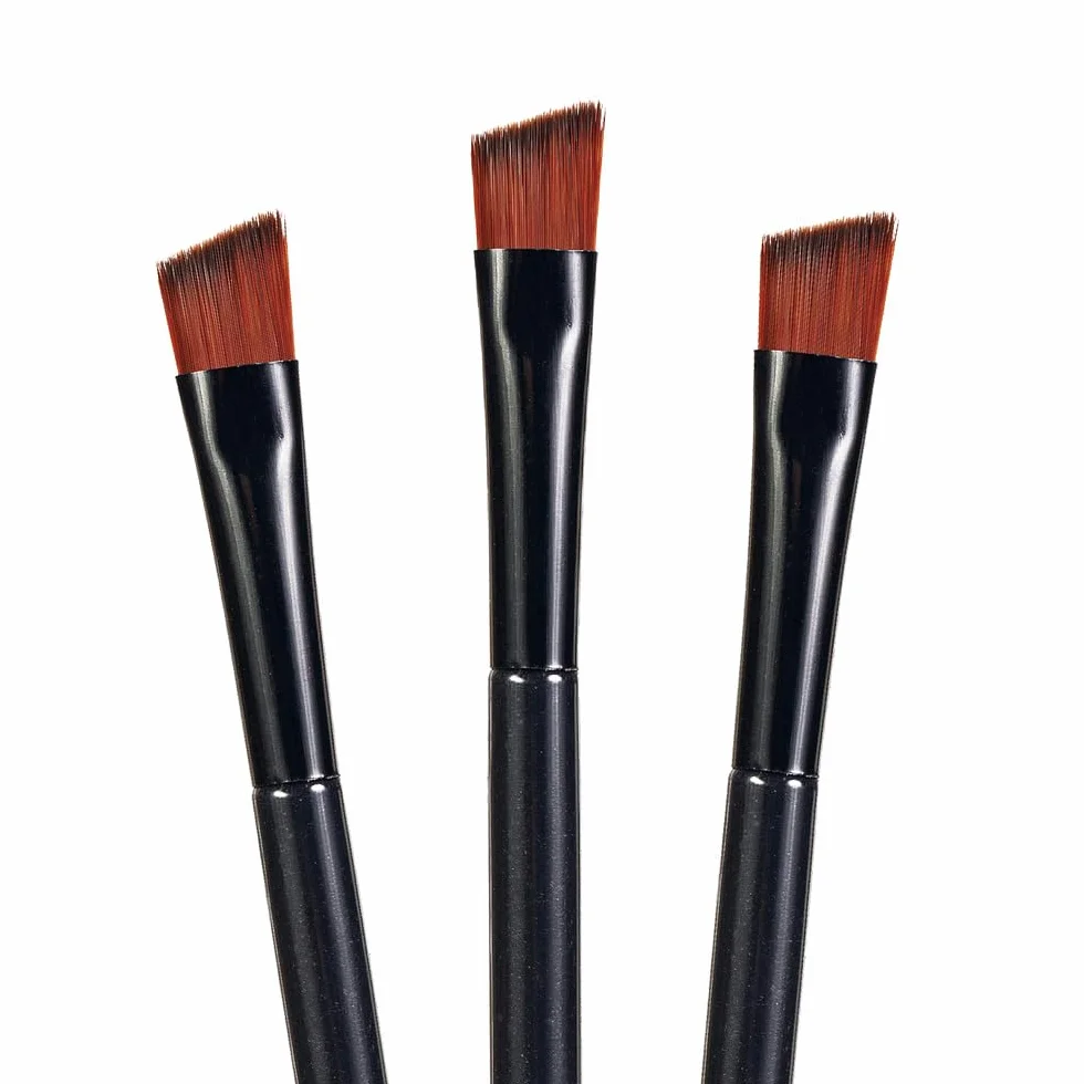 Jednorazowe precyzyjne pędzelki aplikatory do eyelinera i brwi 10 sztuk | Higieniczne mikroaplikatory do makijażu i stylizacji | Cienkie jednorazówki do kosmetyczek, salonów beauty i wizażystów