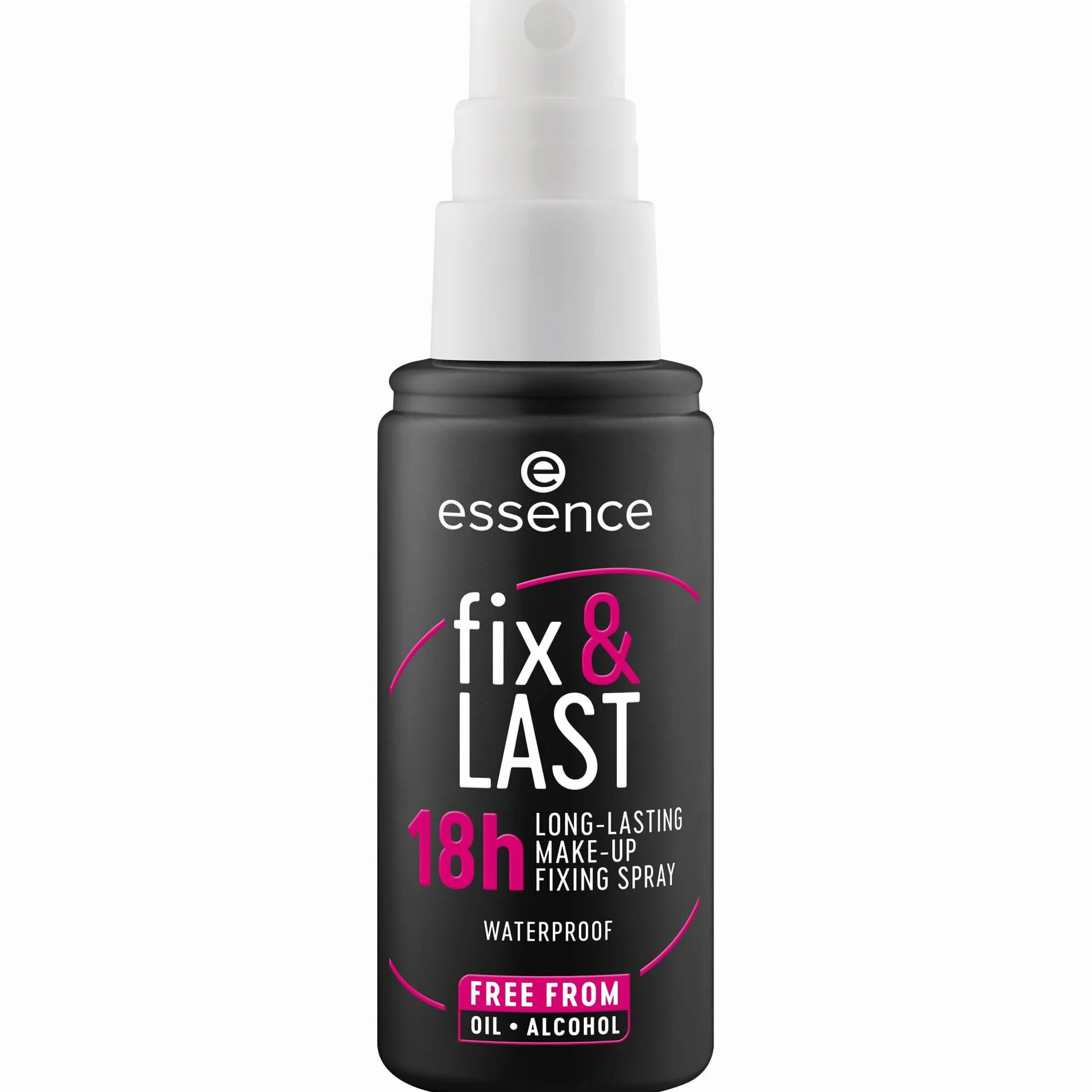 essence Spray utrwalający makijaż fix & LAST 18h LONG-LASTING MAKE-UP FIXING SPRAY, matujący, ustalający, wyraźny wynik, matowy (50ml)