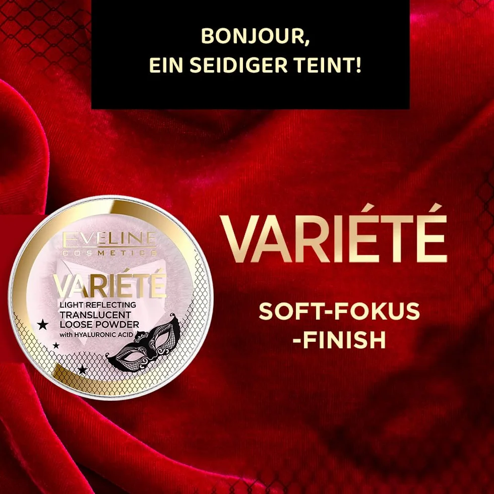 Eveline Cosmetics Sypki puder odbijający światło