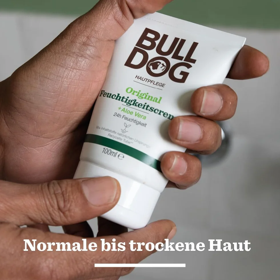 Bulldog Skincare męski krem nawilżający 100 ml nietłuste nawilżenie