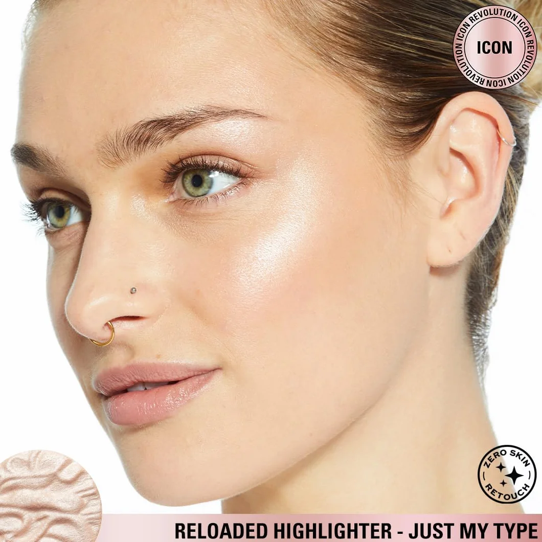 Makeup Revolution Just My Type Rozświetlacz do Twarzy, 10 g