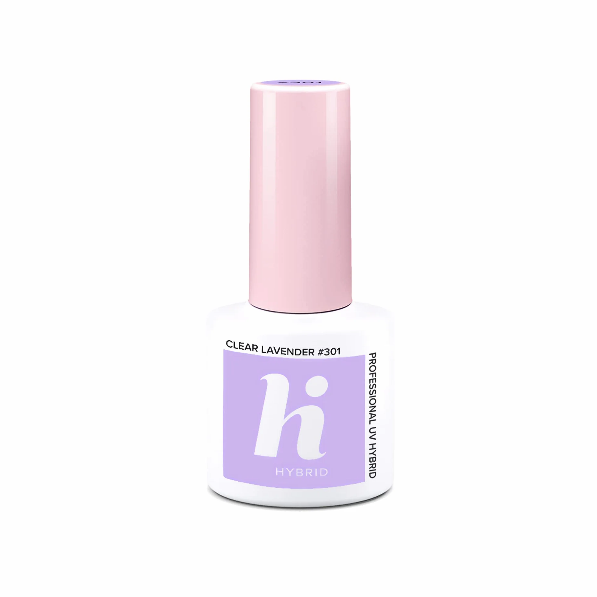 HI HYBRID Lakier Hybrydowy 301 Clear Lavender