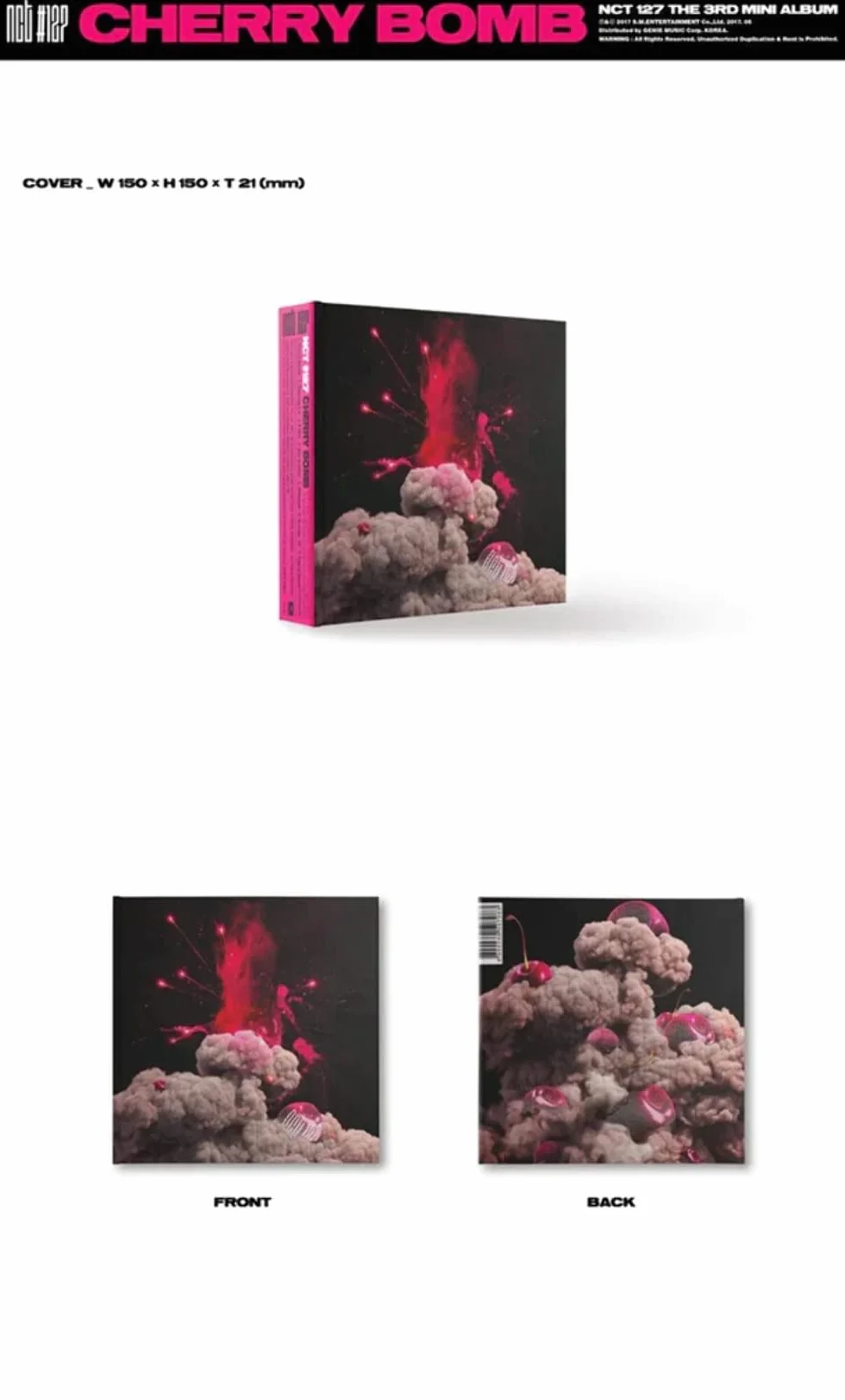 Nct #127 Cherry Bomb: The 3rd Mini Album