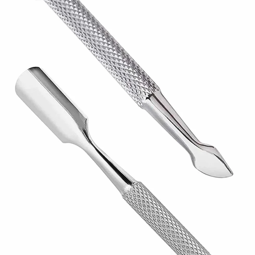 Obcinacz do skórek ze stali nierdzewnej Popychacz do paznokci Skrobak do paznokci Manicure Pedicure