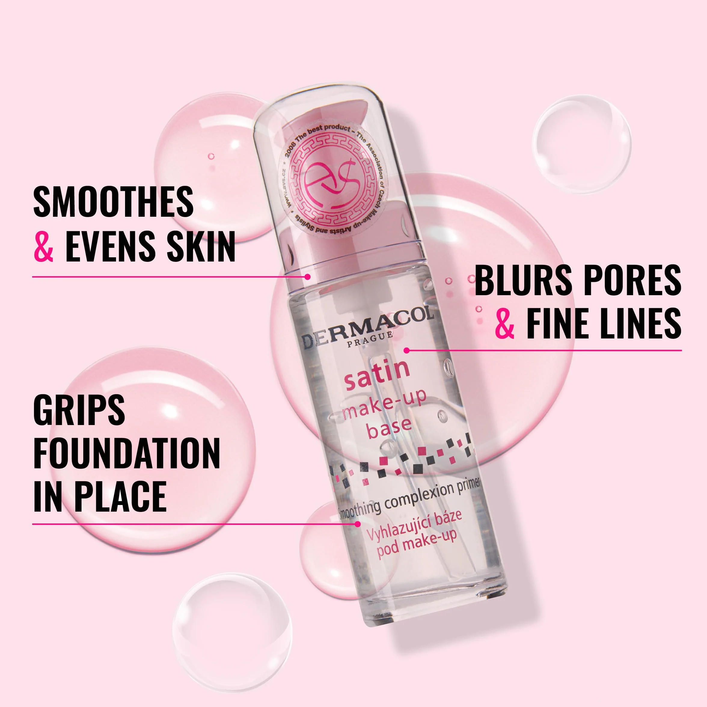 Dermacol Satin Make-Up Base Baza Pod Makijaż 30ml