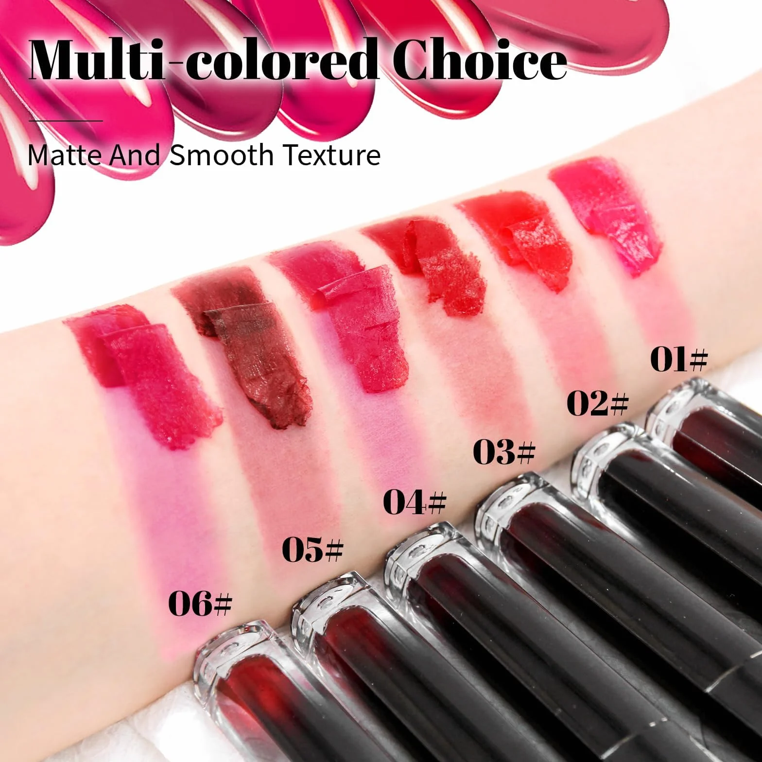 Prreal Peel off Lip Stain and Lip Liner, Tattoo Color Lip Tint, Long Wear, Waterproof Lip Tint Stain with Tweezers, Lip Stain Peel off with Matte Finish Lip Makeup (05 Rose)