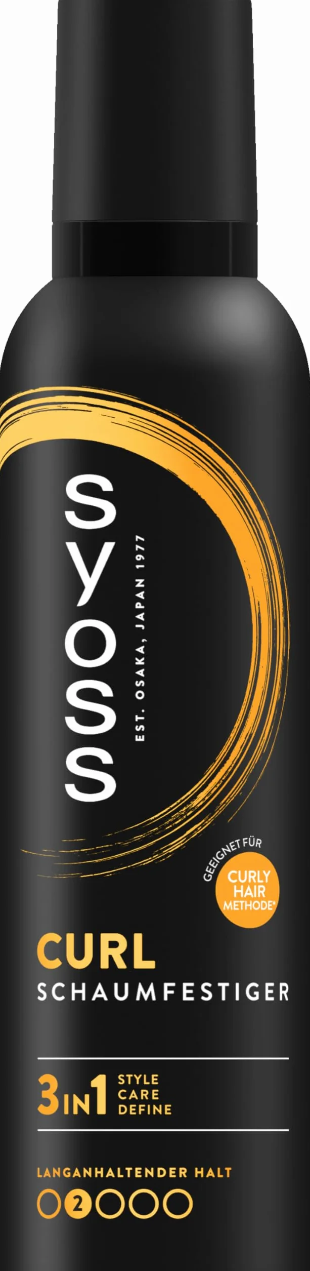 SYOSS Curl pianka do włosów (250 ml), mus do loków z formułą 3 w 1 dla idealnie zdefiniowanych loków i fal, pianka do loków z kompleksem witamin, pantenol i niacynamid dla wzmocnionej struktury włosów