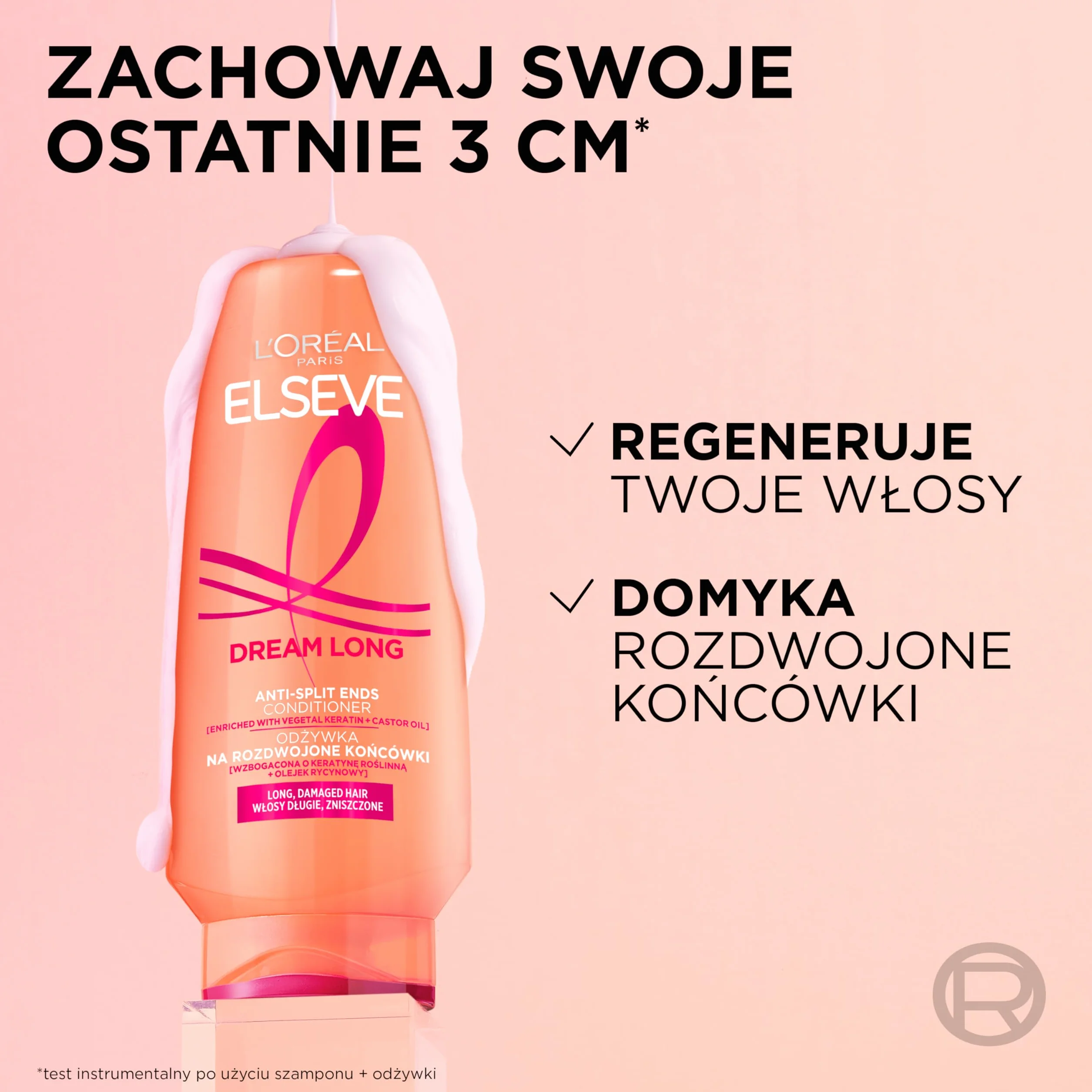 L'Oreal Paris Elseve Dream Long Odżywka Rozplątująca Do Długich Włosów 200 Ml