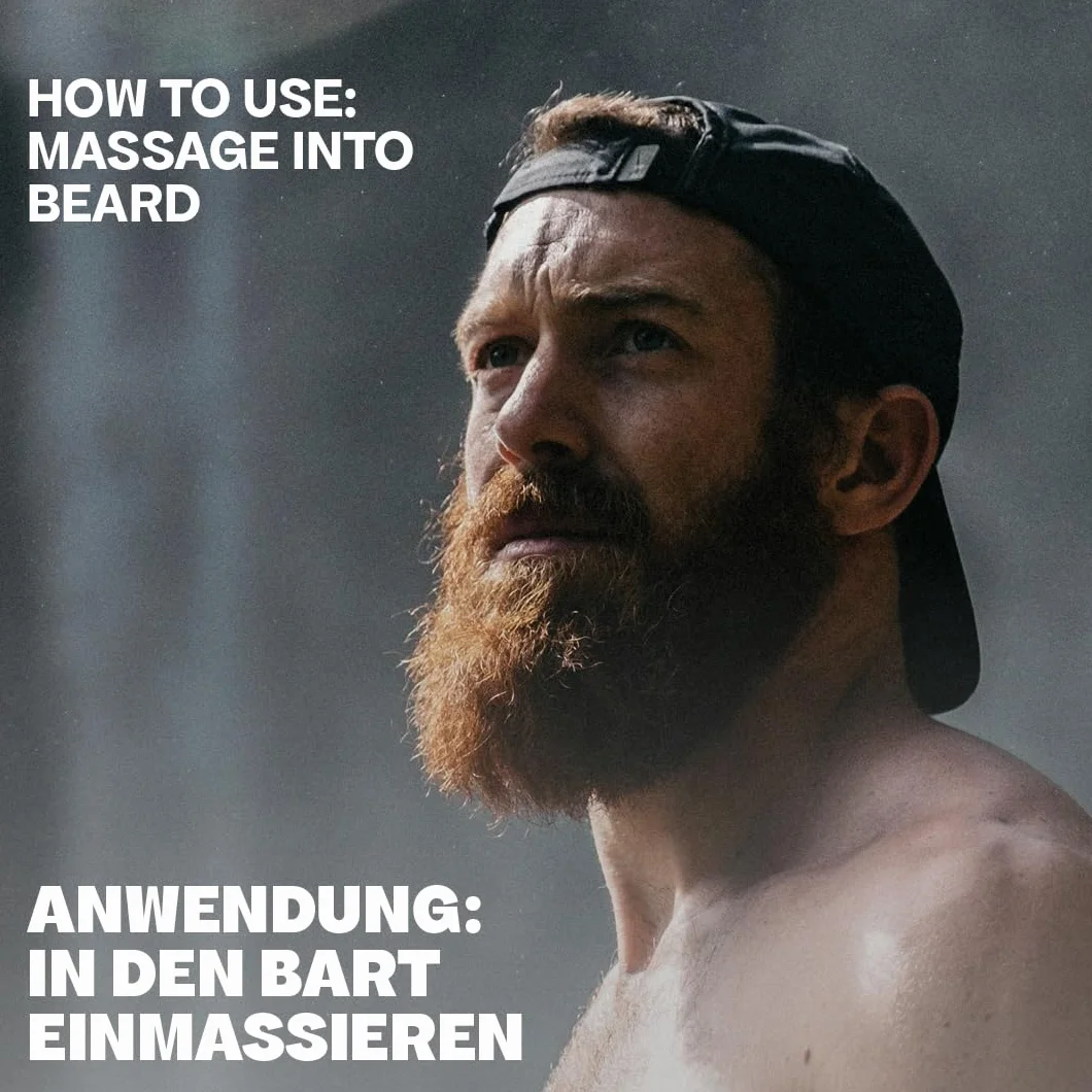BALI GENTS Beard Oil – wegański olejek do brody z olejkiem arganowym, jojoba i słonecznikowym, 30 ml