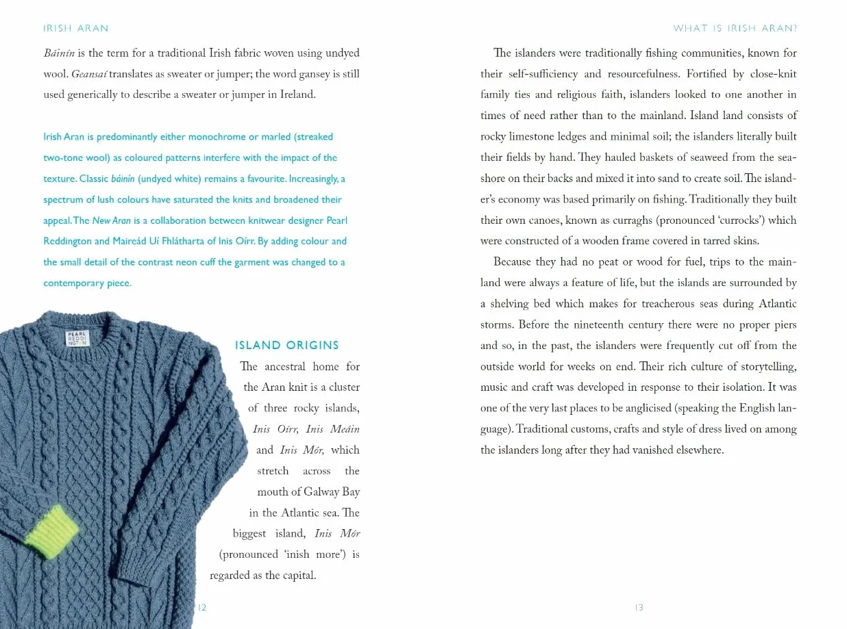 Irish Aran: History, Tradition, Fashion