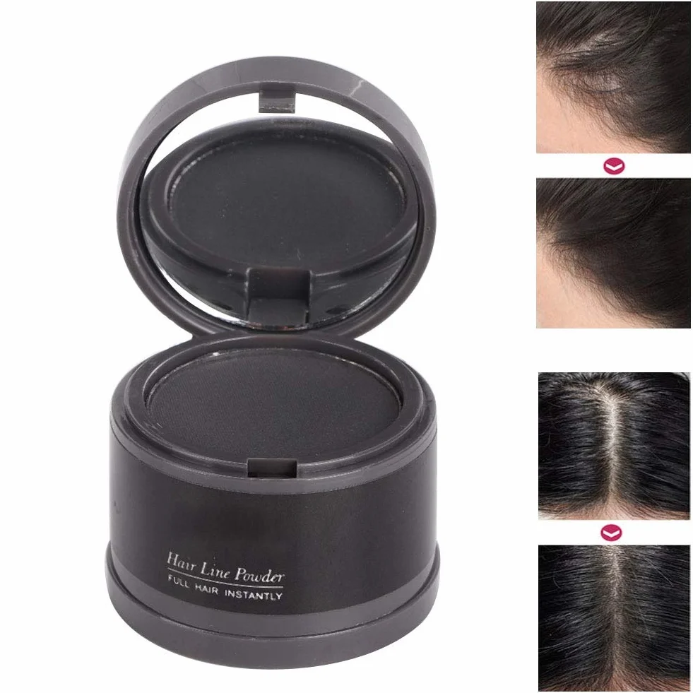 Sevich Coverage Hairline Powder do cienkich włosów czarny