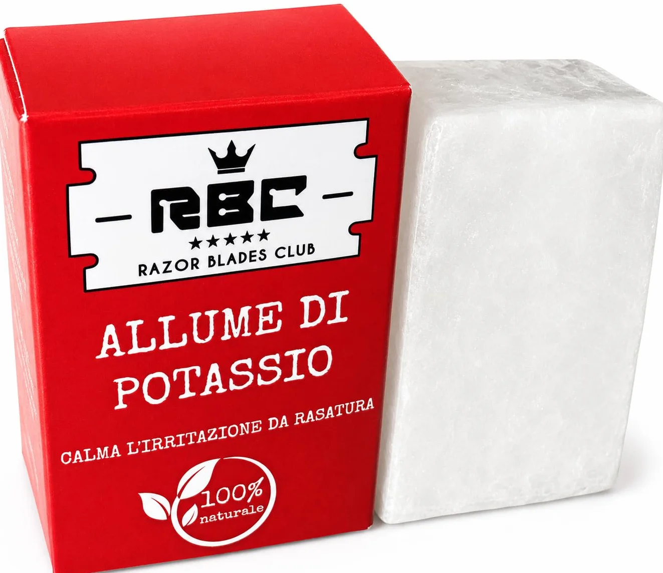 Razor Blades Club 100 GR HIGIENA TWARZY CIAŁO BLOKOWEGO ALUMU ROCY