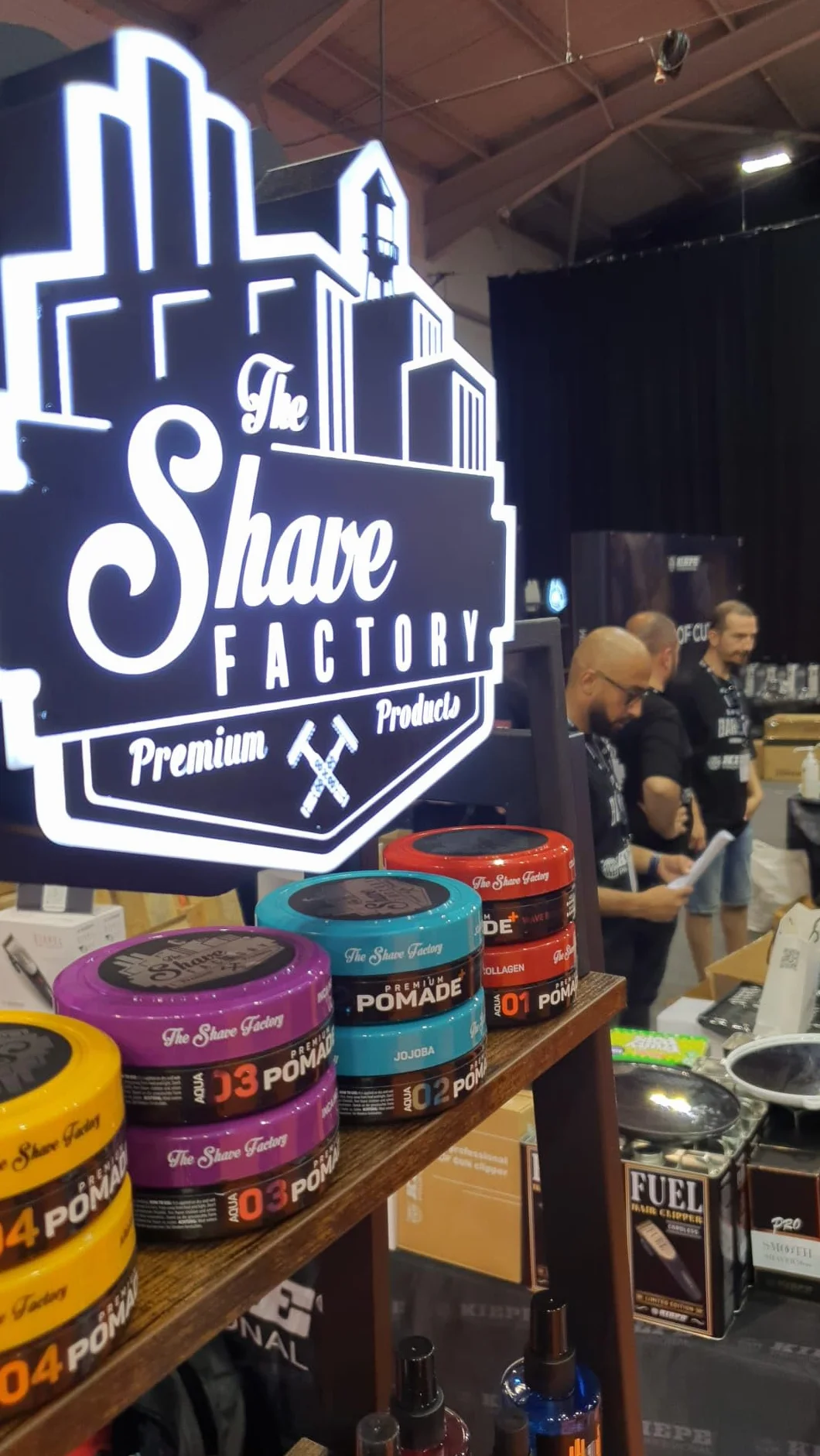 The Shave Factory Ruby matowy puder do włosów 20 g