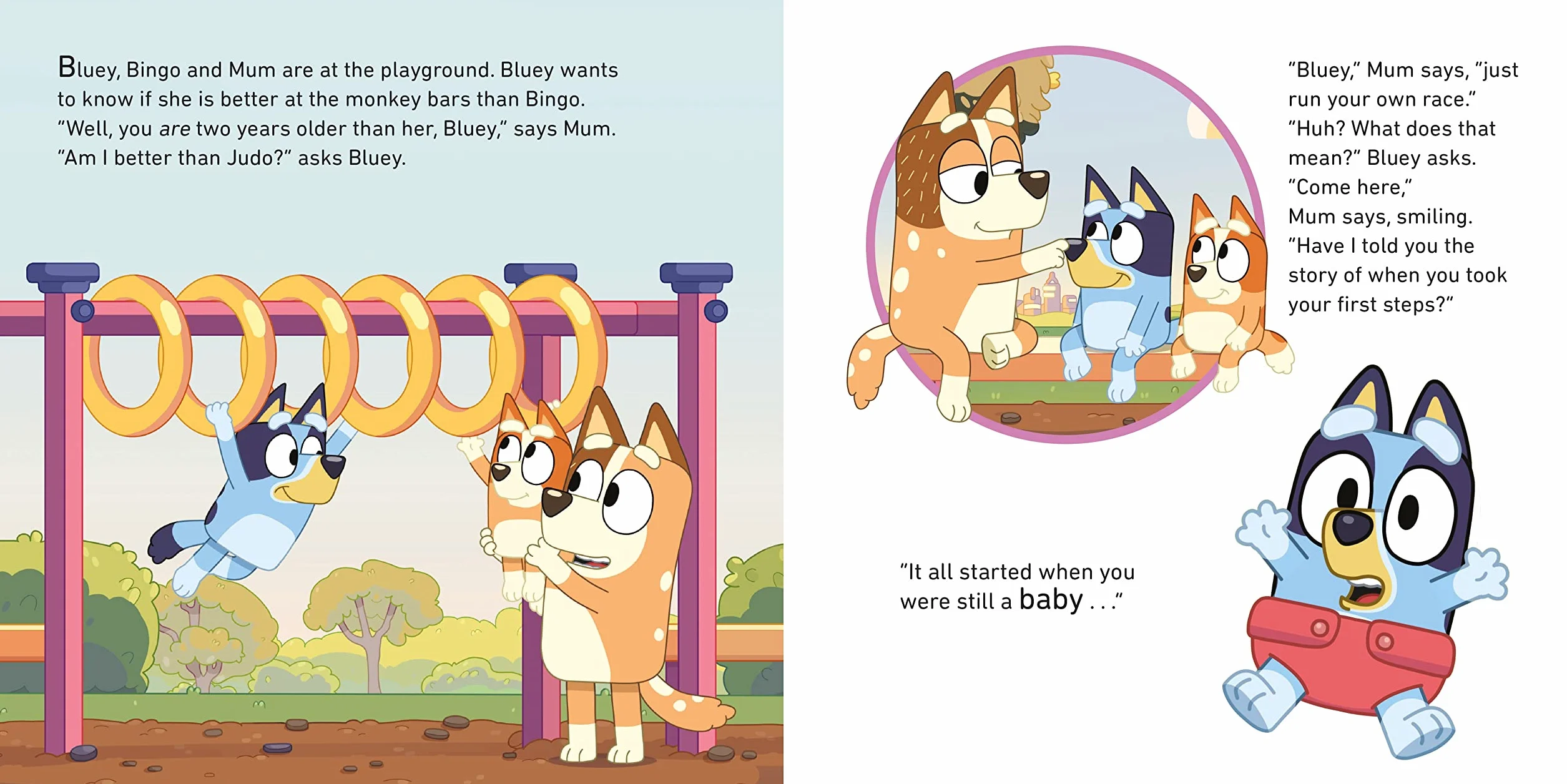 Bluey: Baby Race