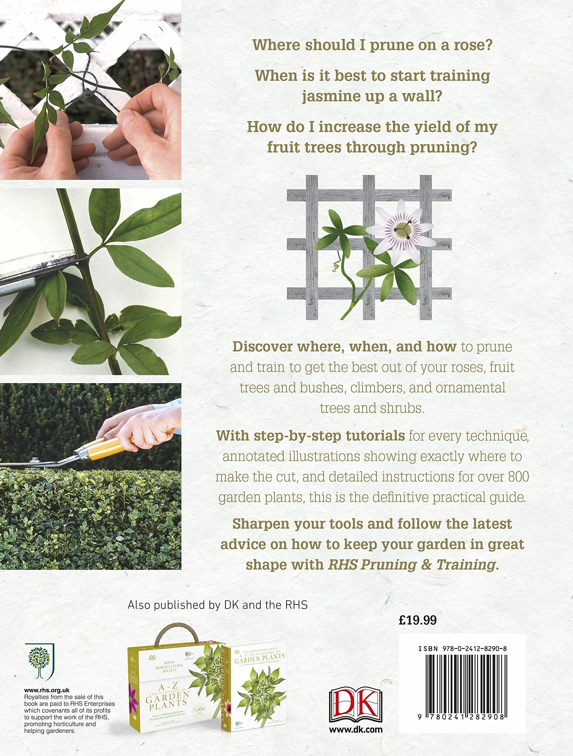 RHS Pruning and Training: Revised New Edition; Over 800 Plants; What, When, and How to Prune
