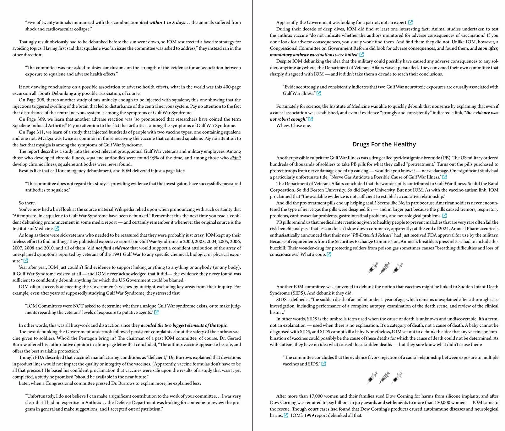 Forbidden Facts: Government Deceit & Suppression about Brain Damage from Childhood Vaccines