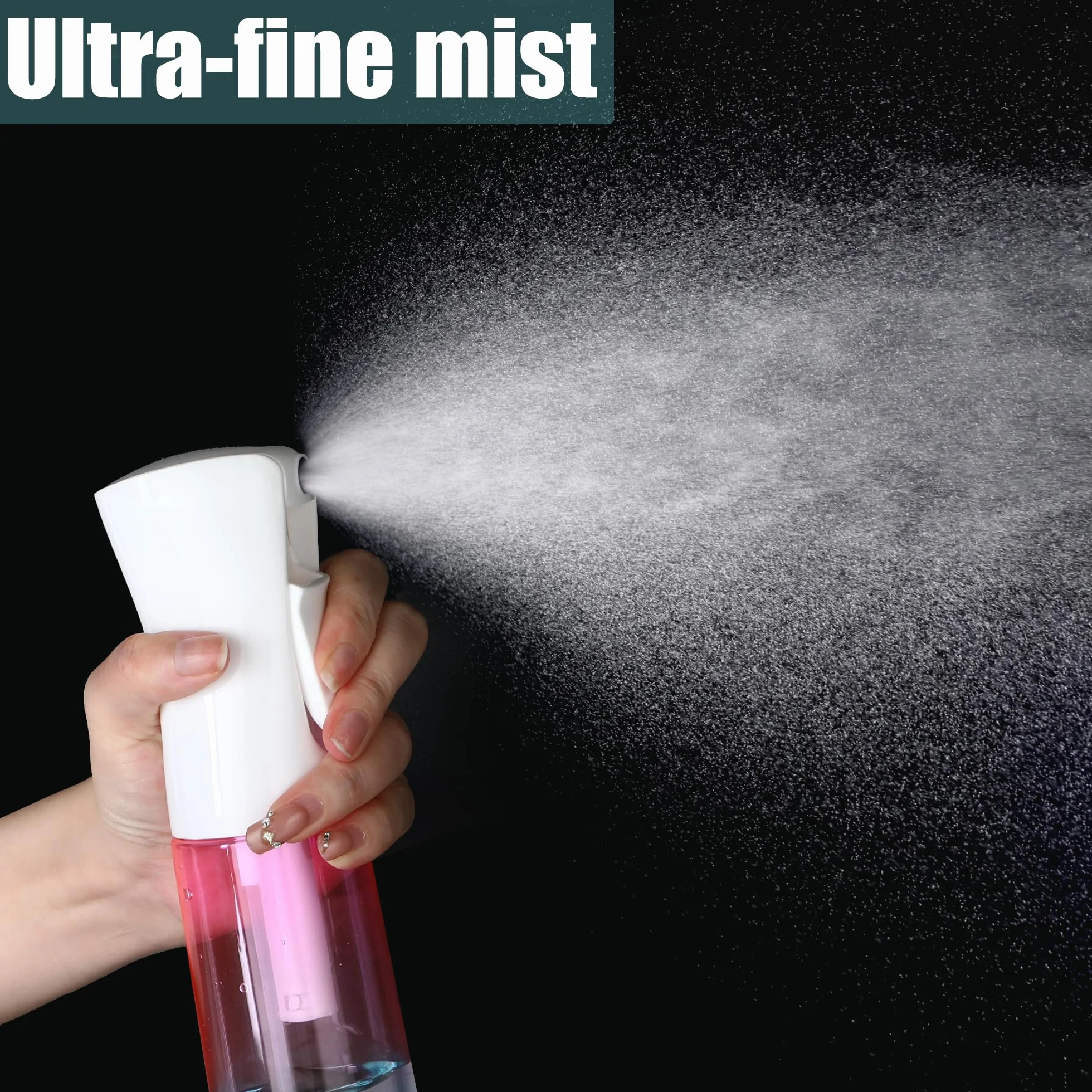 Butelka ze spryskiwaczem 300 ml drobna mgiełka do pielęgnacji skóry lakierów do włosów czyszczenia i ogrodu