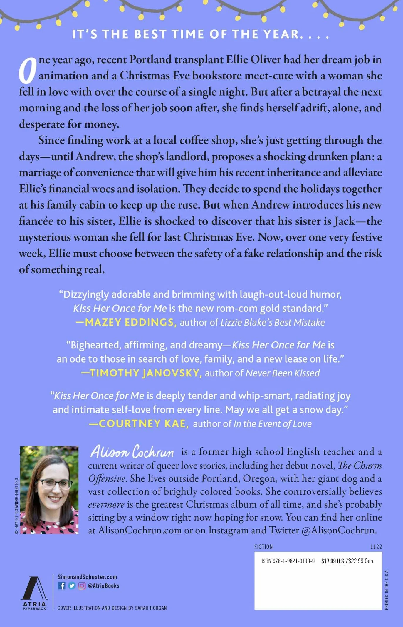 Kiss Her Once for Me: A Novel