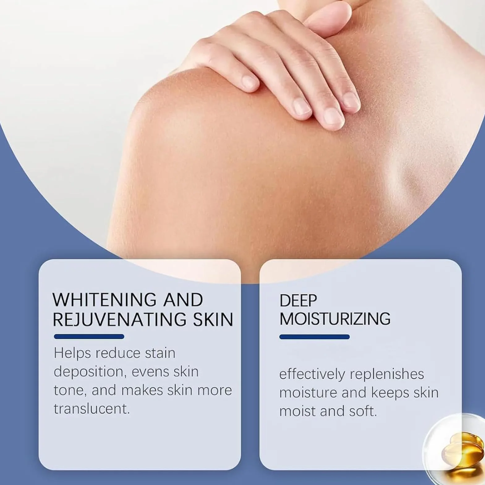 Lightening Cream, Skin Brightener, Spot Remover, Gentle Formula for Dull Areas, Neck, Buttock, Hand, Sun Damage, Sensitive Skin, Daily Care, Hydration, Tone Balance, Glow Boost