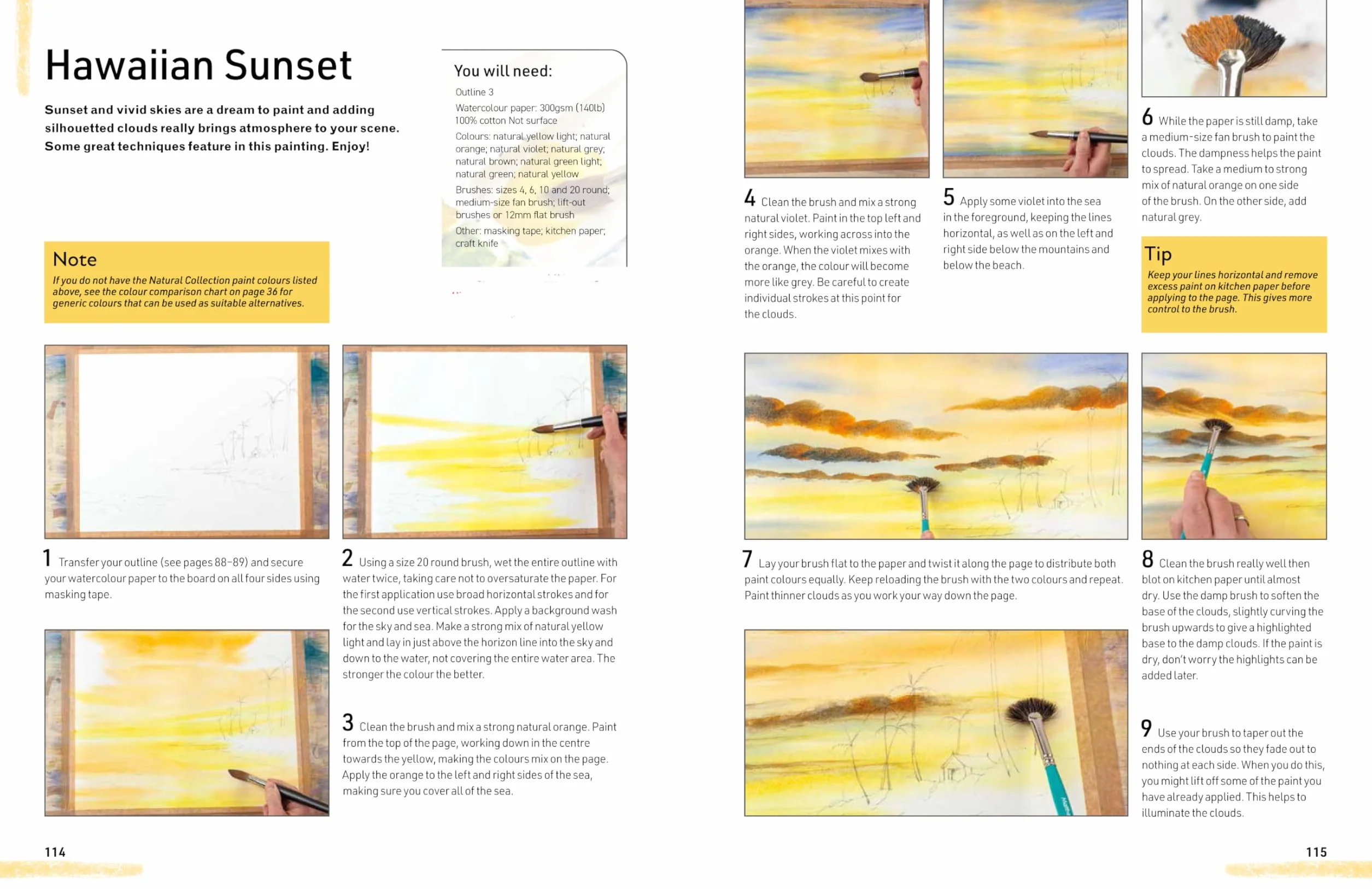 Watercolour Landscapes for the Absolute Beginner