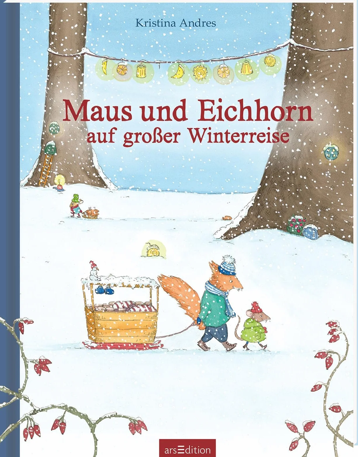 Maus und Eichhorn auf großer Winterreise