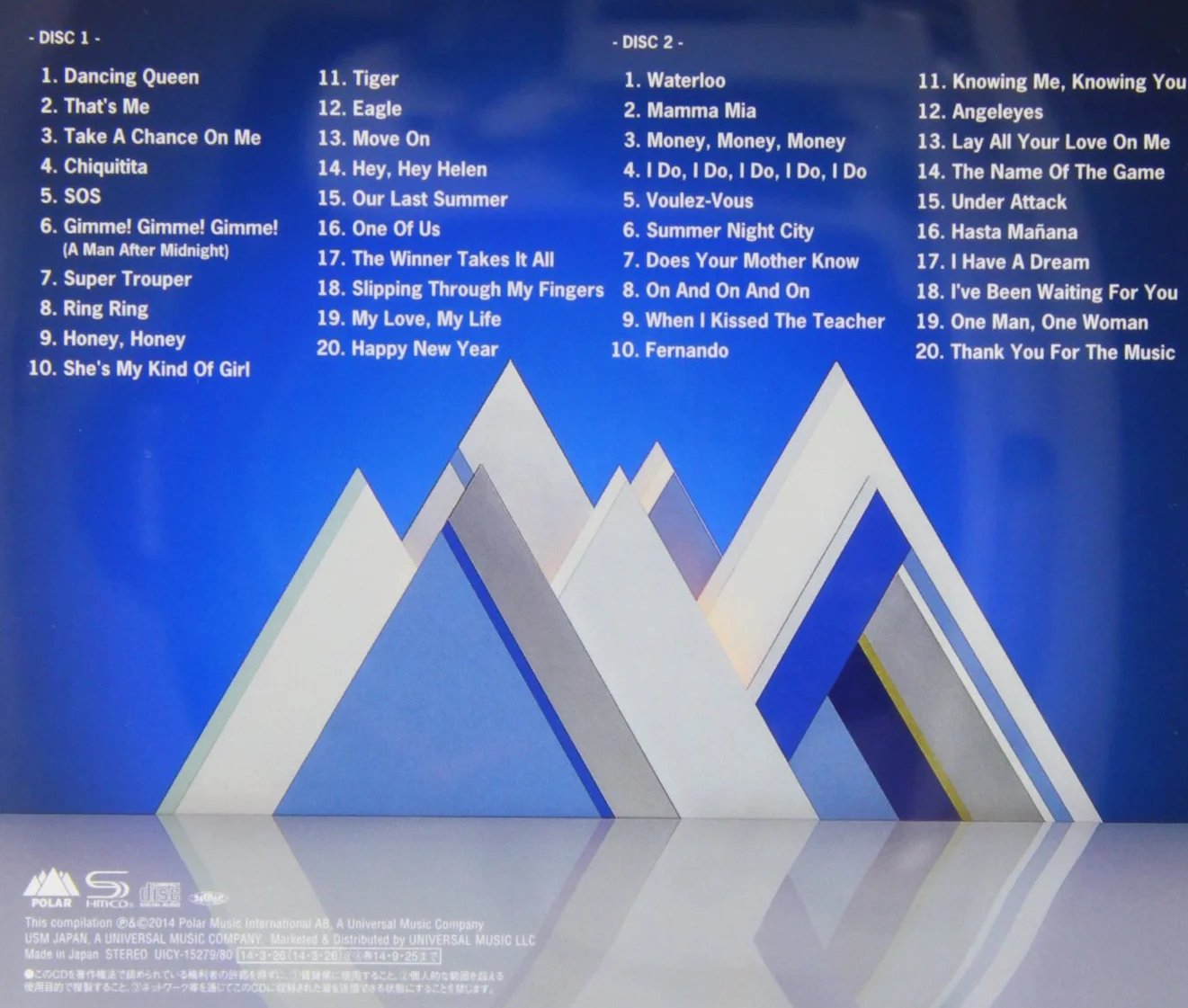 ABBA 40/40 - Best Selection [SHM-CD]