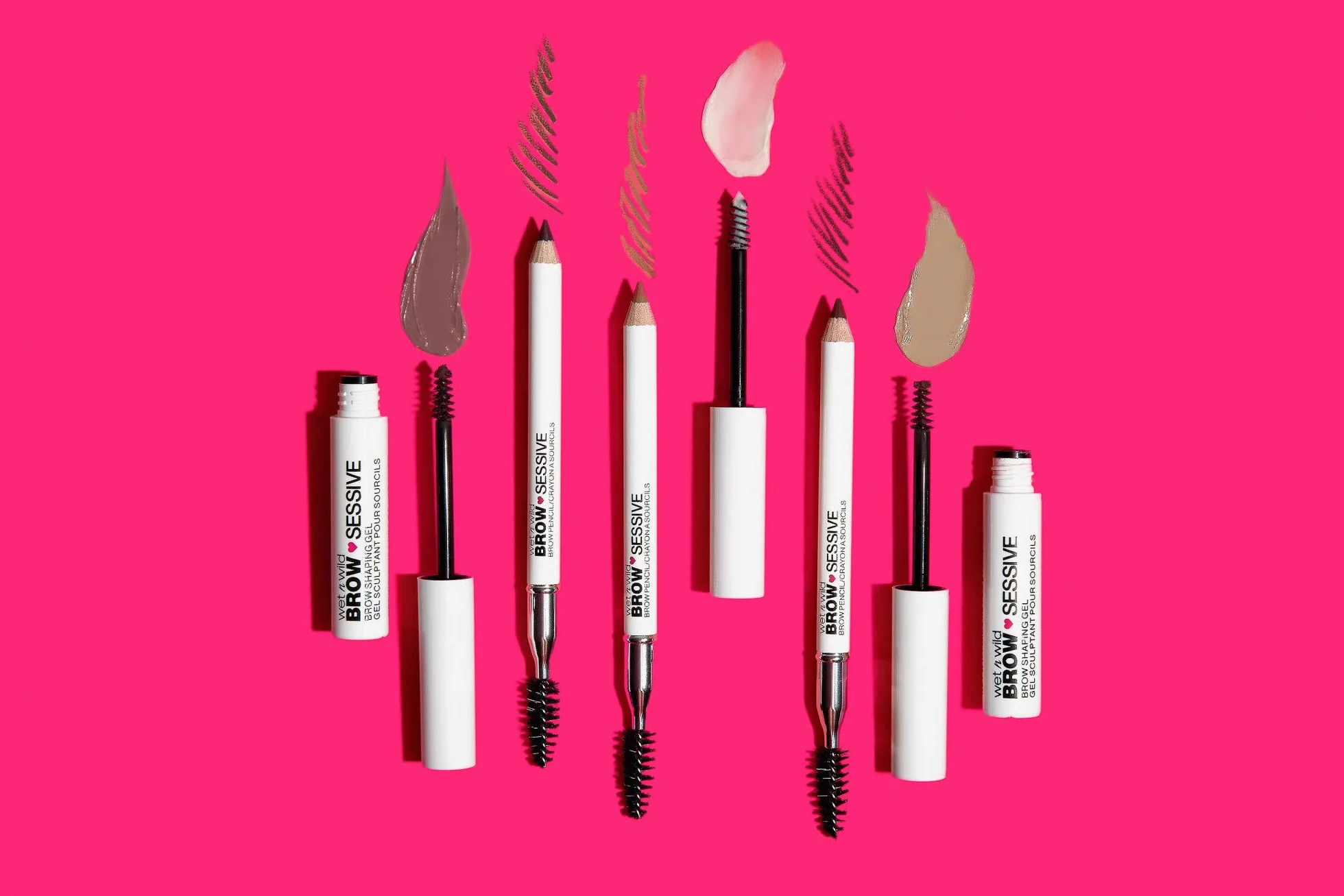 Wet n Wild, Kredka do Brwi Brow-Sessive, Kredka do Brwi z Dwoma Końcówkami i Szczoteczką do Cienkich i Grubych Brwi, Naturalny Wygląd, Możliwość Budowania Koloru, Odcień Medium Brown