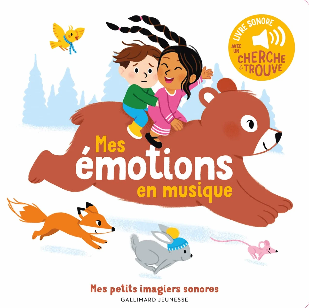 Mes émotions en musique: Avec un cherche & trouve