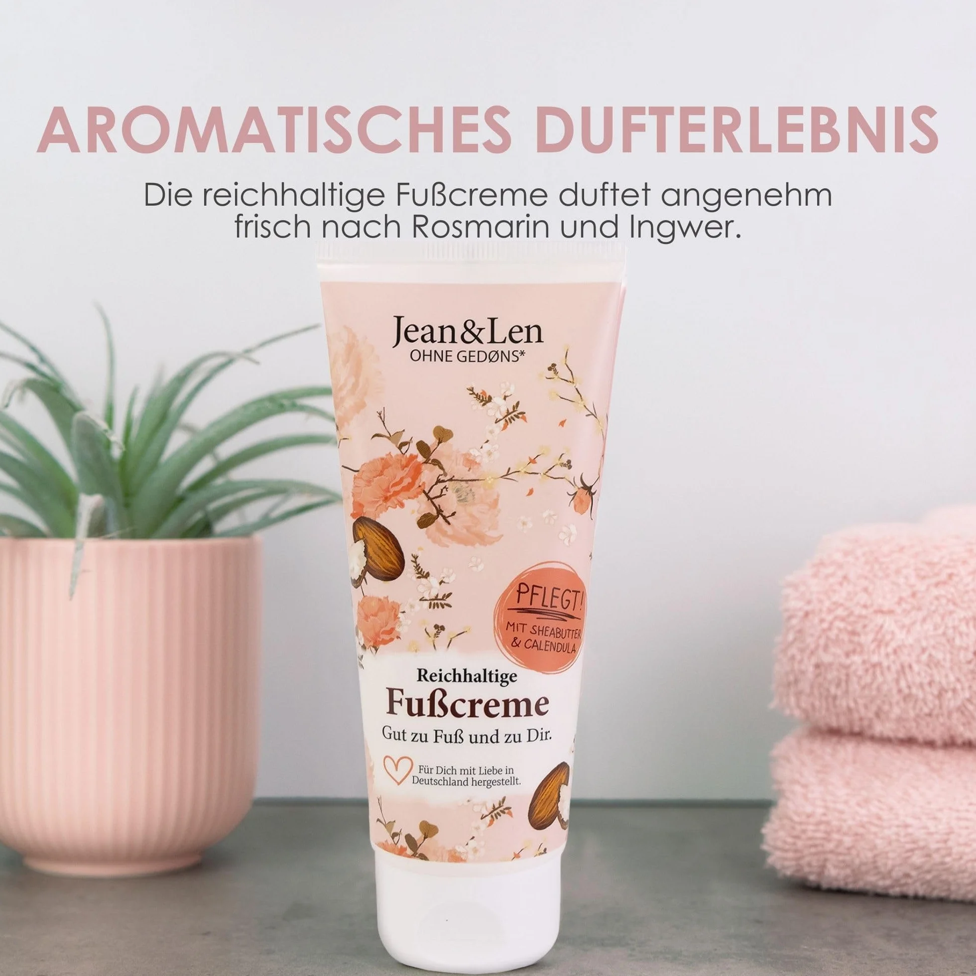 Jean & Len Krem do stóp z masłem shea 100 ml