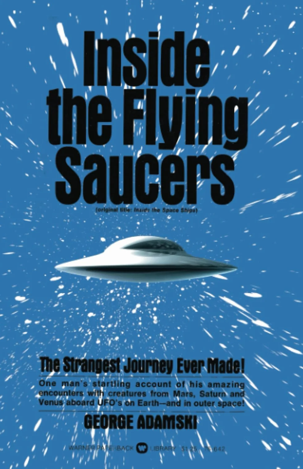 Inside the Flying Saucers (Mass Market Paperback)